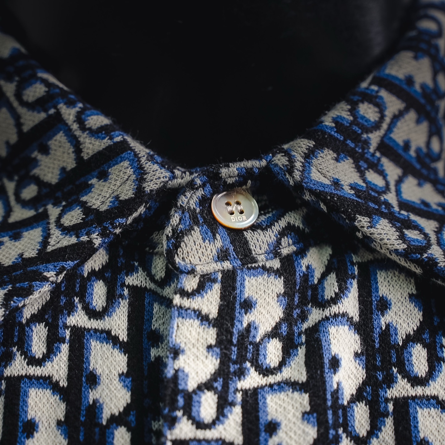 CD all-over jacquard jacket