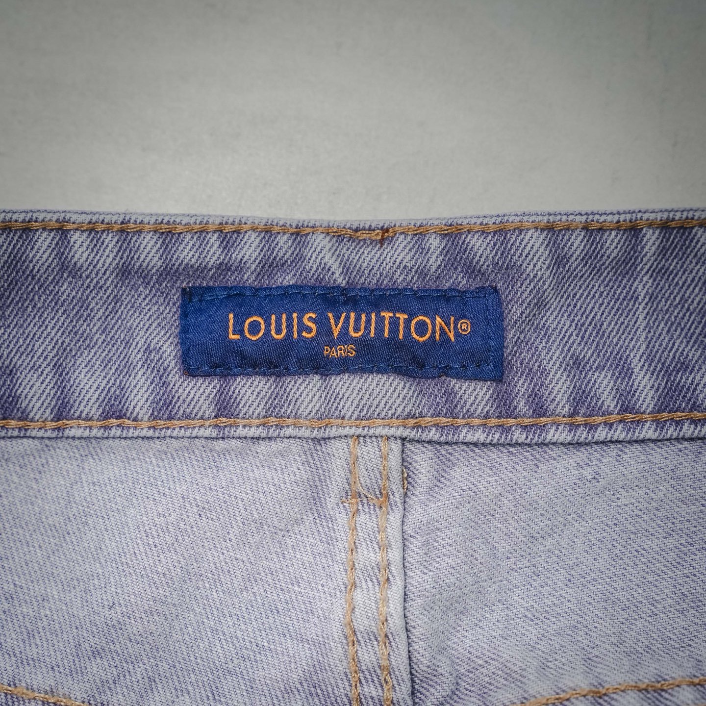 Louis washed loose jeans
