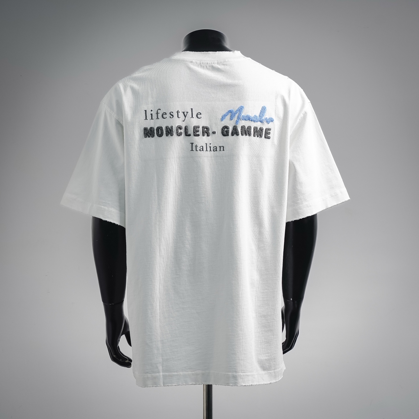 Mon gradient embroidered t-shirt