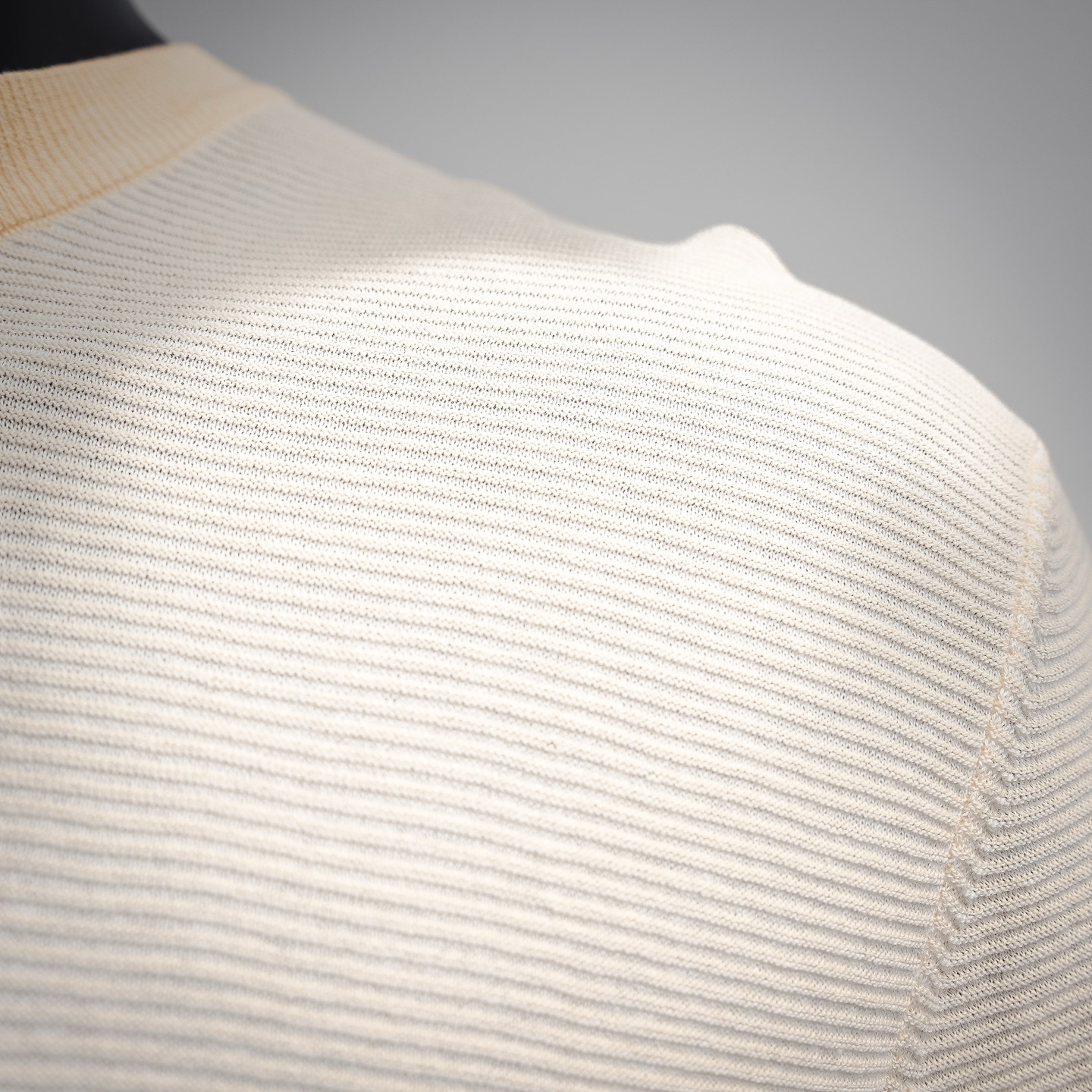 Herm jacquard knit t-shirt