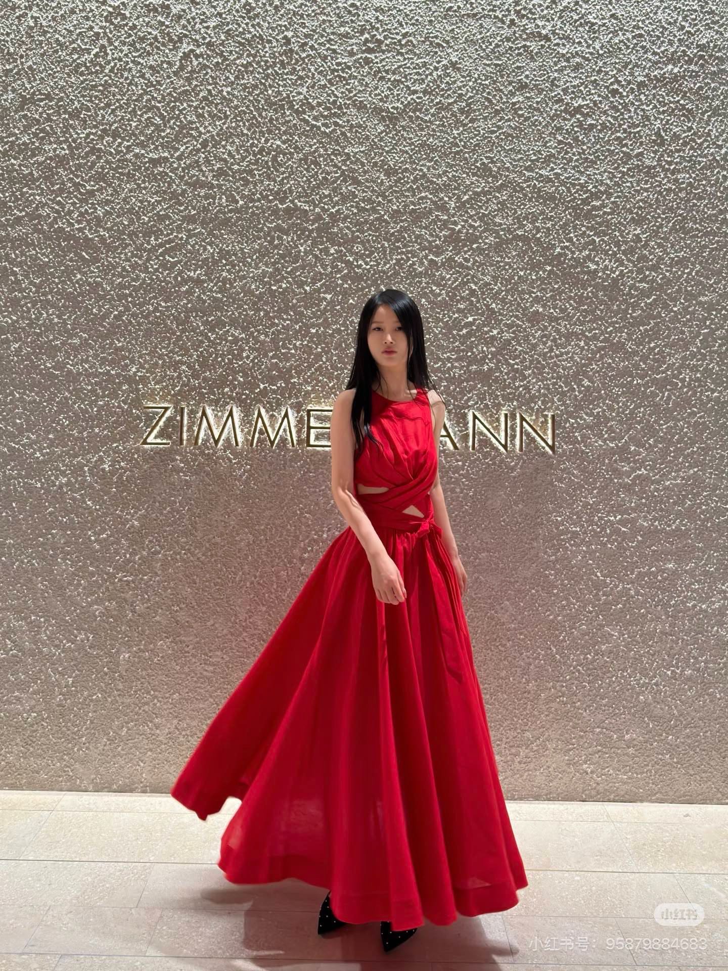 Zimm 26ss sleeveless dress