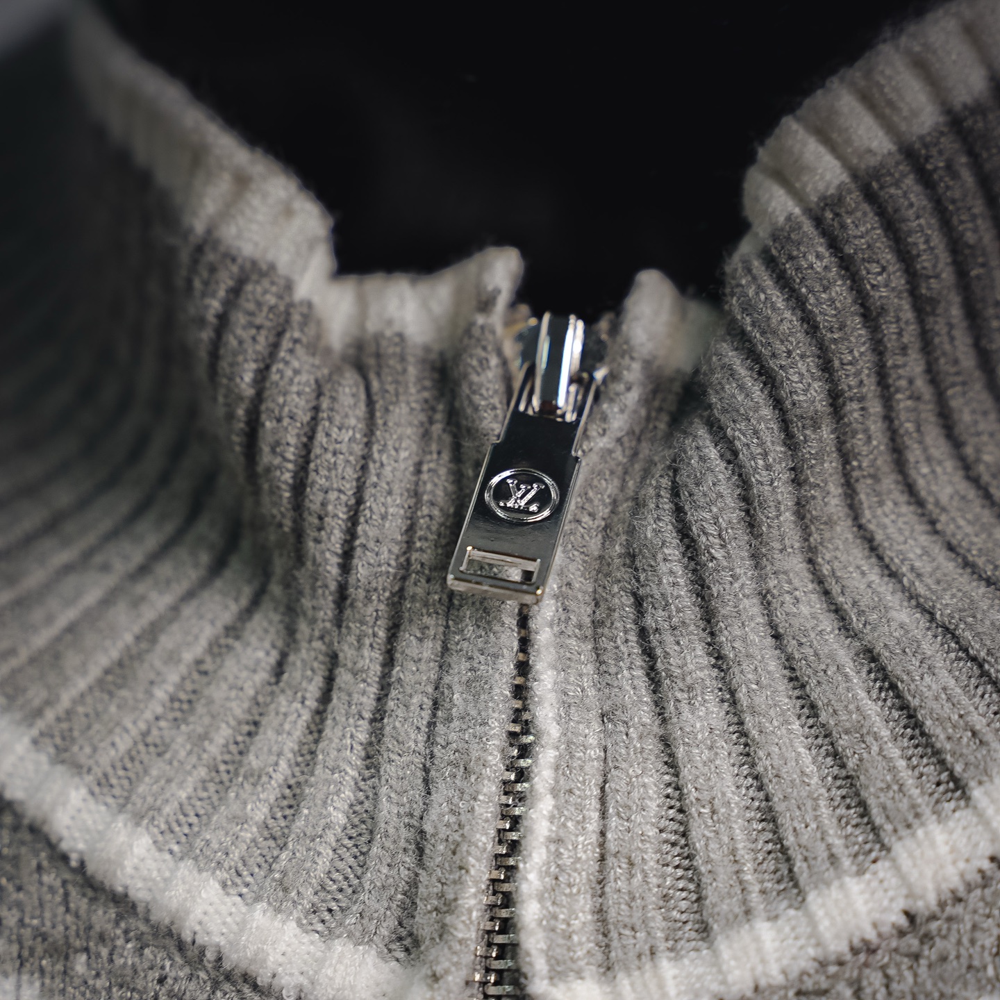 Louis monogram knit cardigan