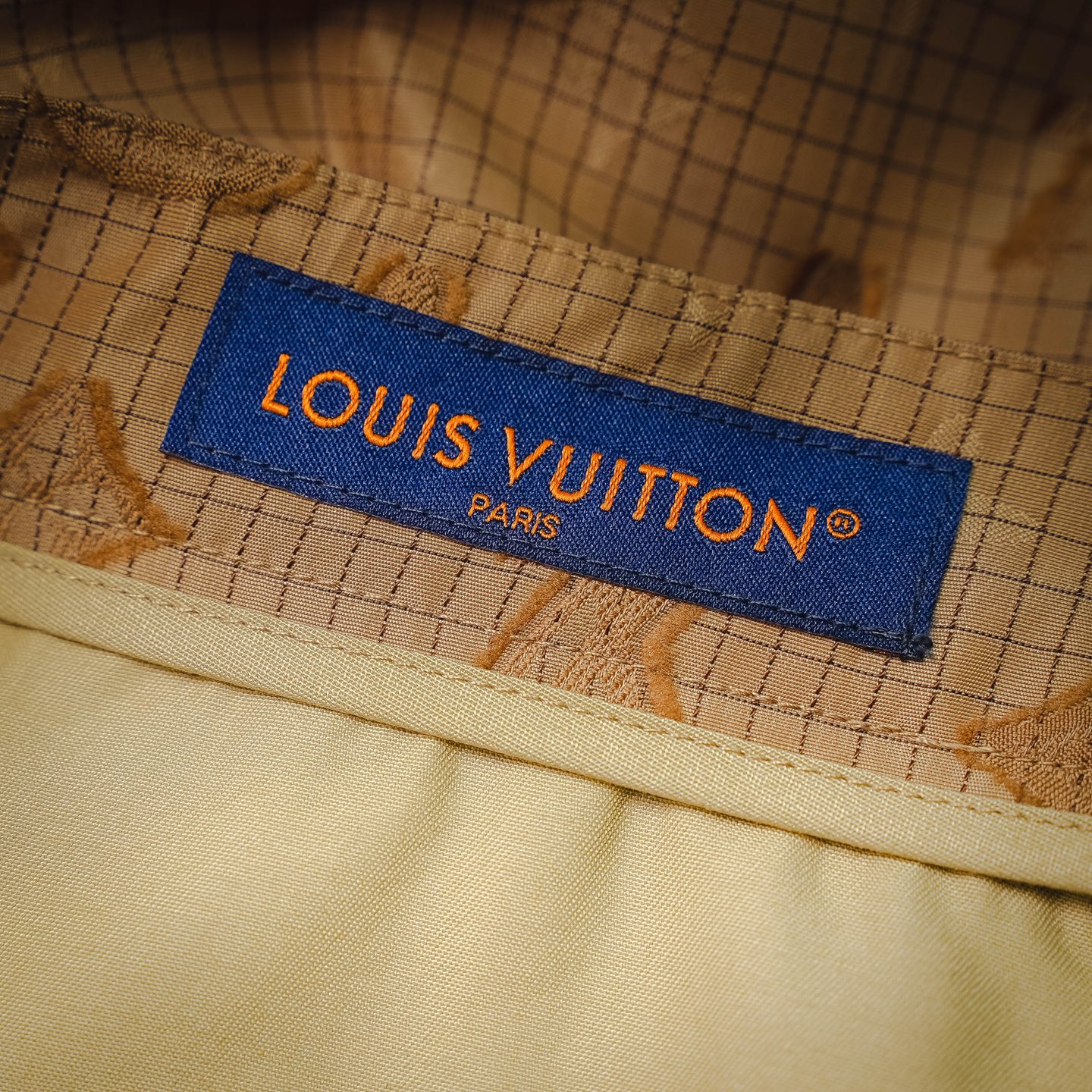 Louis all-over jacquard pants
