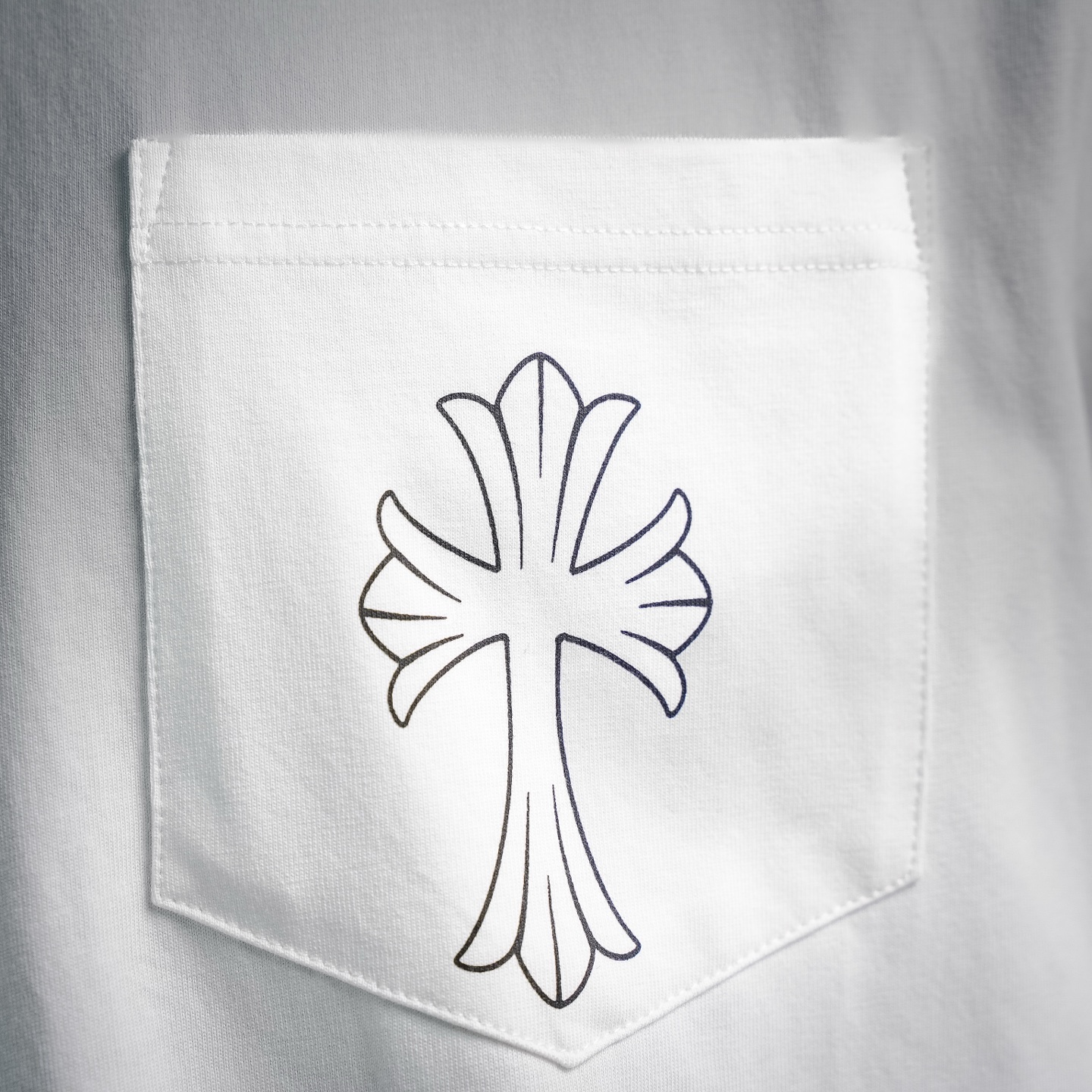 Chrome cross-print t-shirt