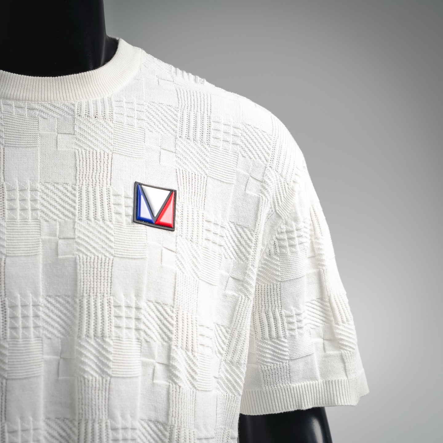 Louis knit jacquard t-shirt