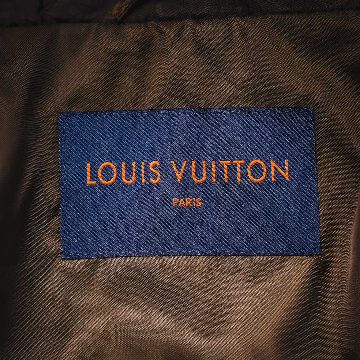 Louis splicing hooded jacket