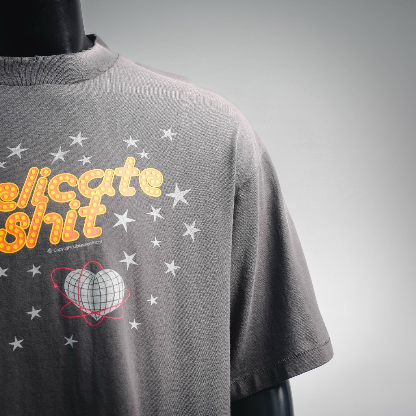 Saint printed washed t-shirt
