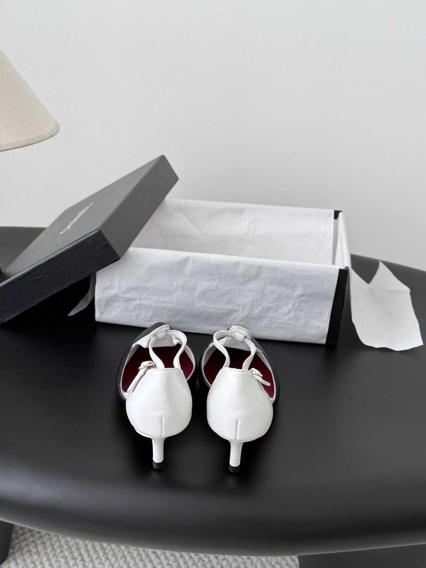 Chan 26P t-strap kitten heel