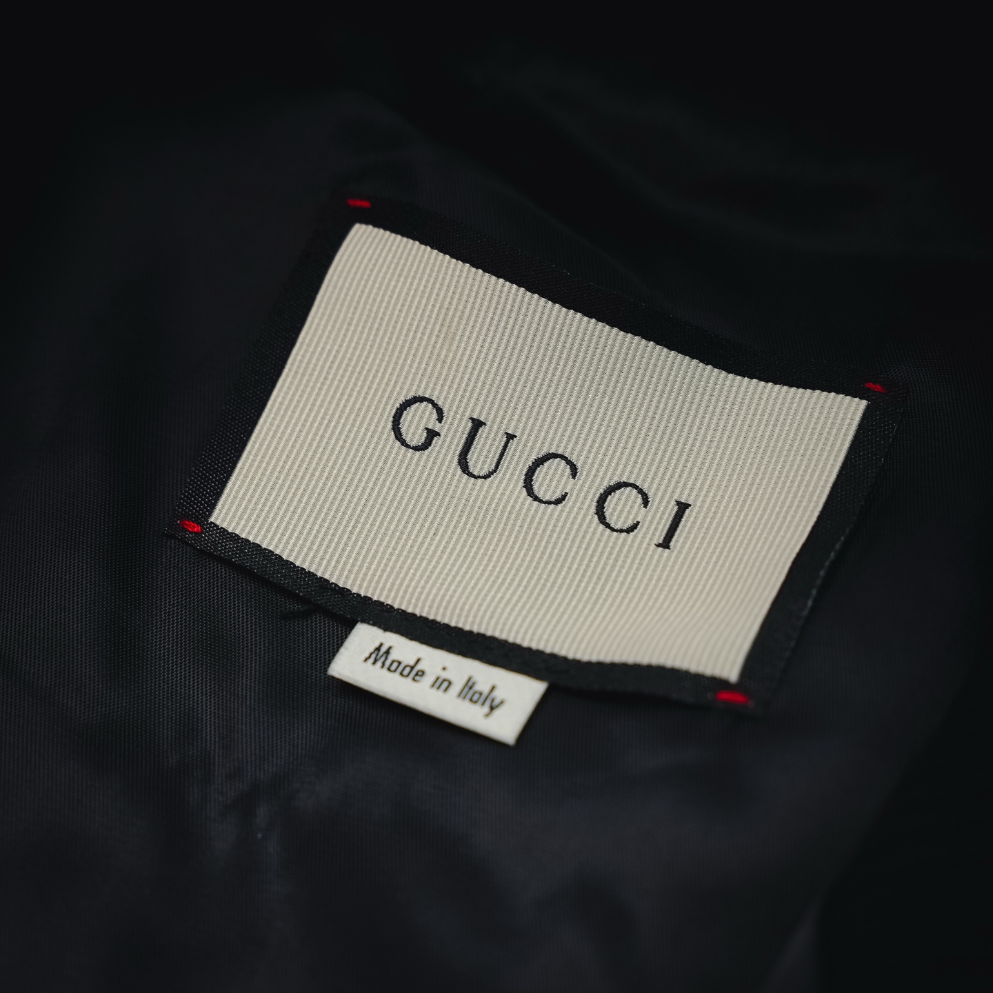 Guc all-over jacquard knit jacket