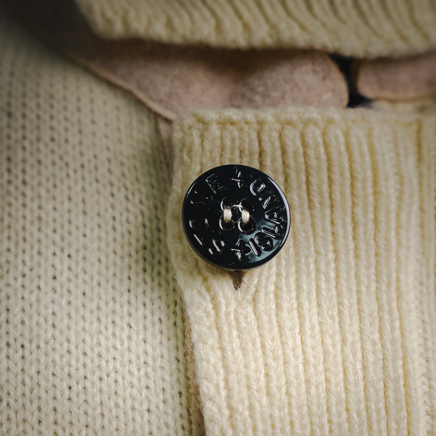 Stone cozy utility cardigan