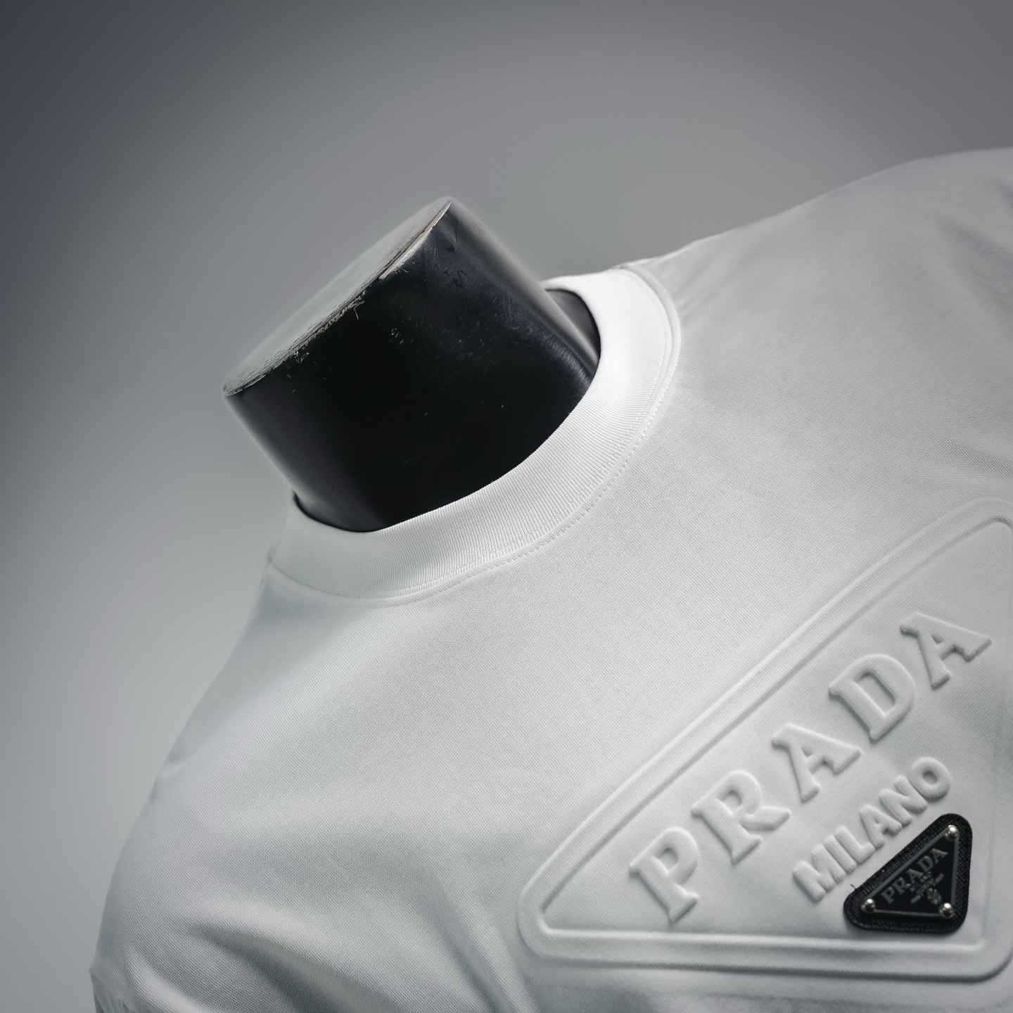 Pra casual embossed t-shirt