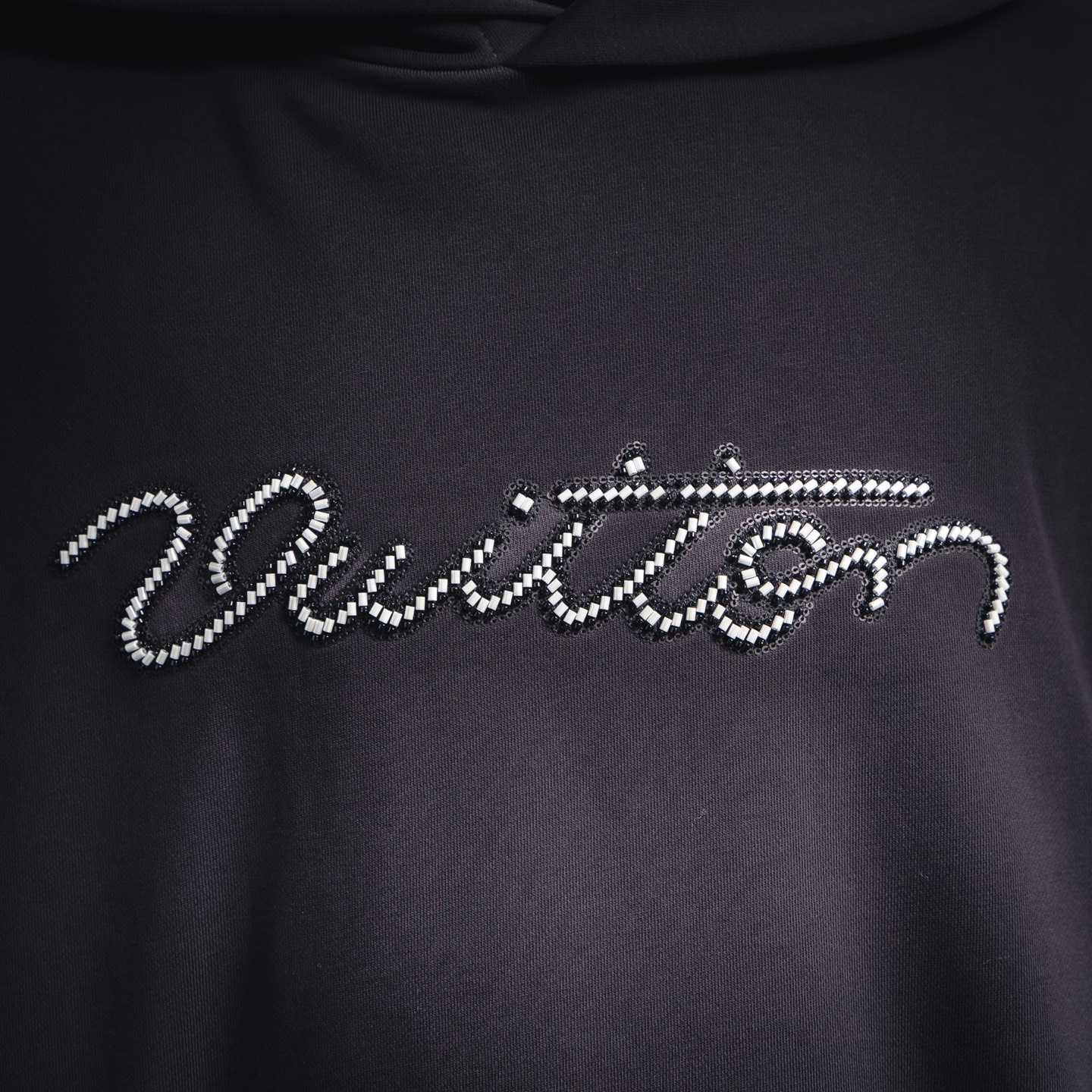 Louis beaded embroidered hoodie