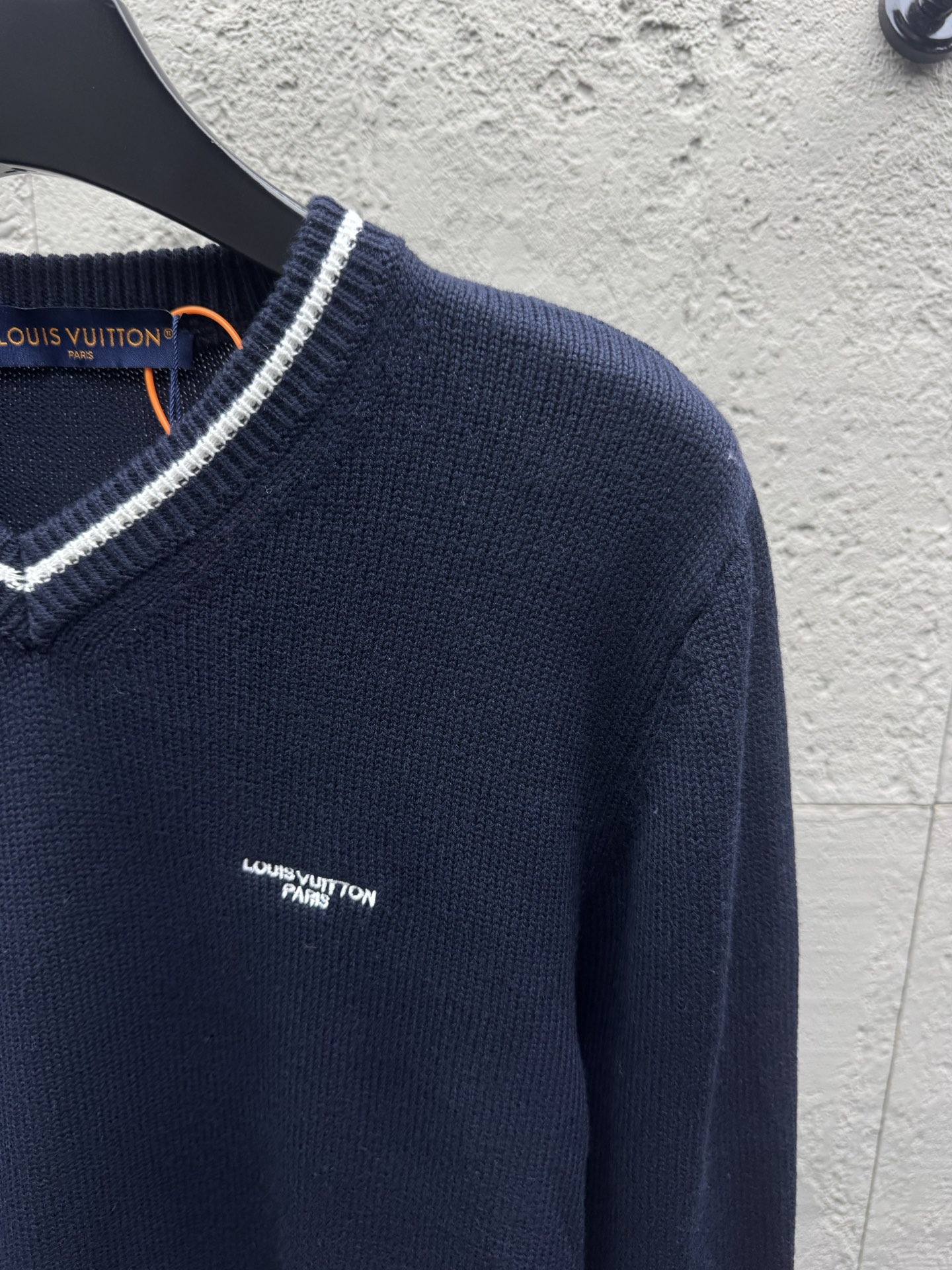 Louis embroidered knit sweater