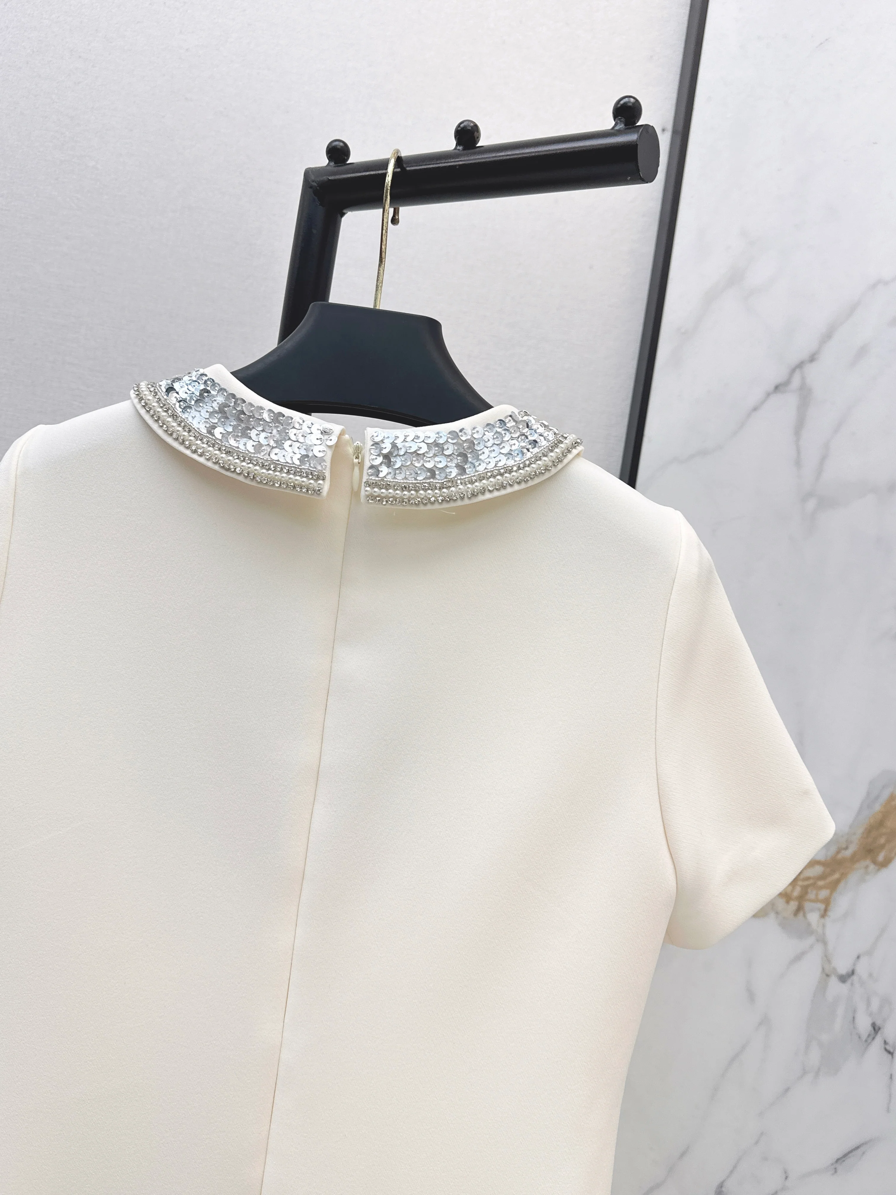 Valen 26ss beading sequins dress