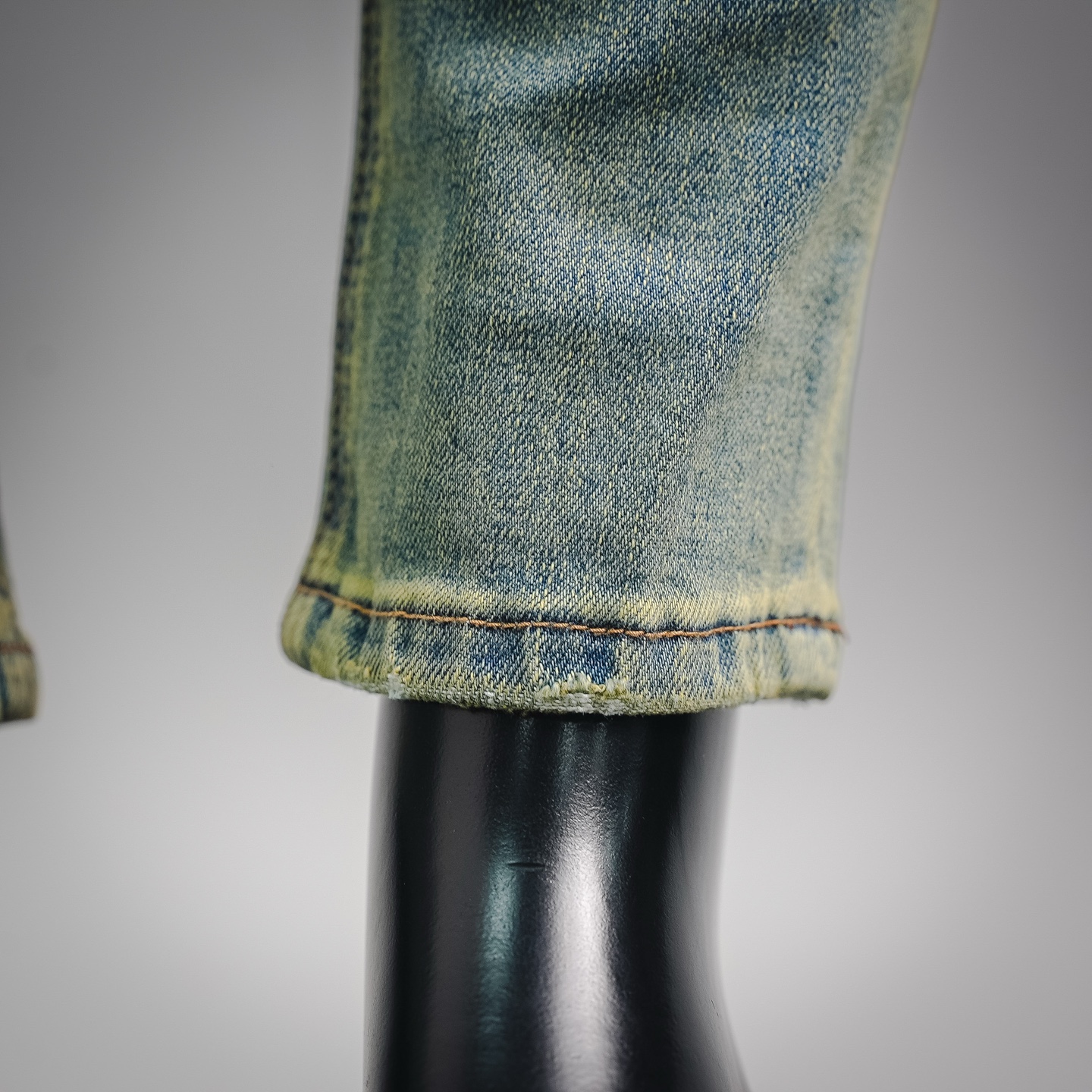 Bur skinny faded jeans