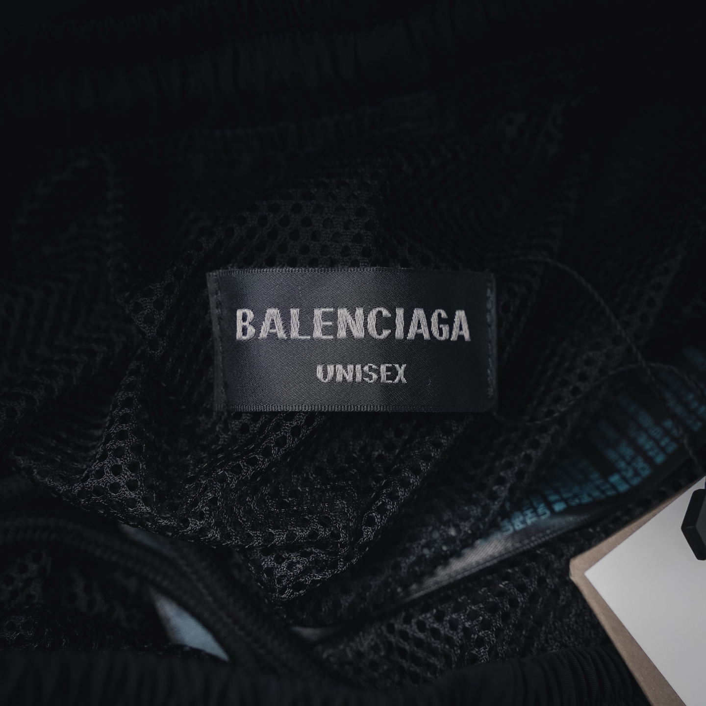 Balen embroiderd splicing pants