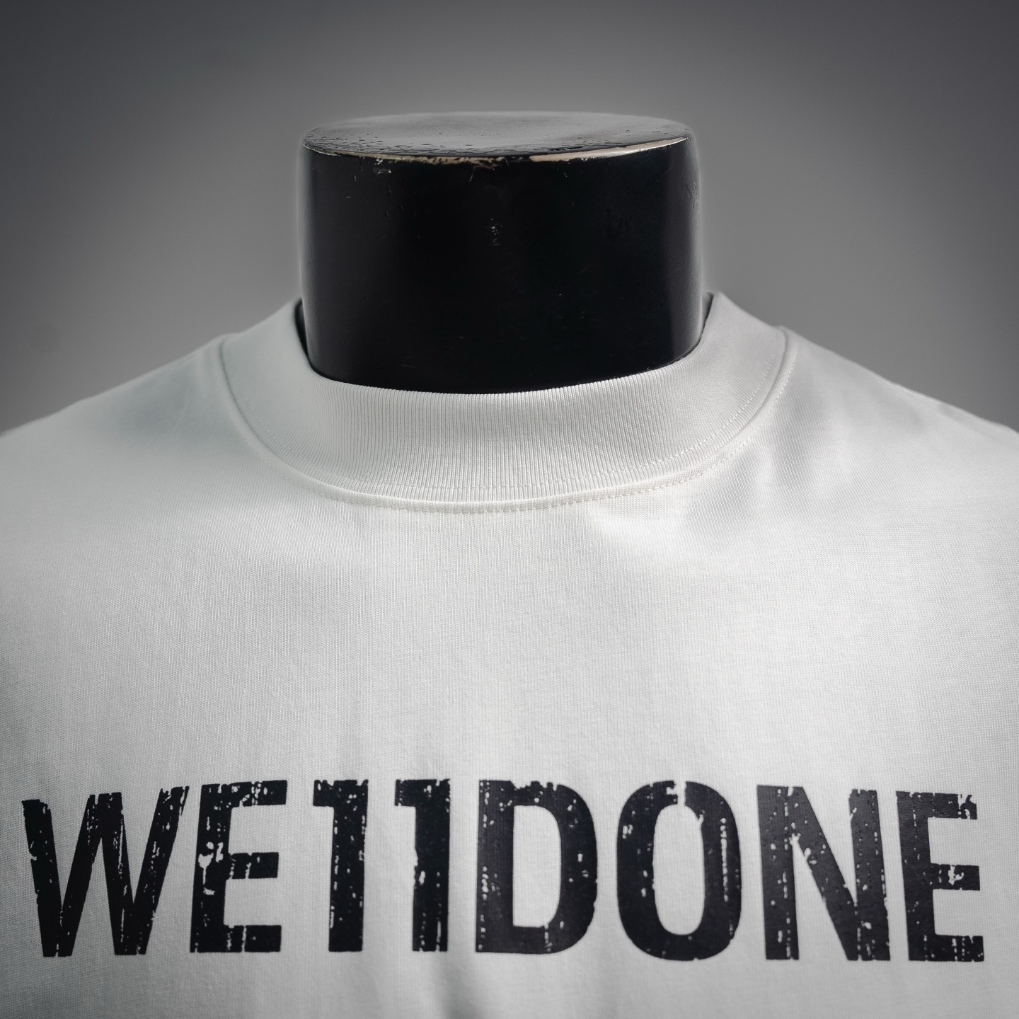 We11 letter pirnt t-shirt