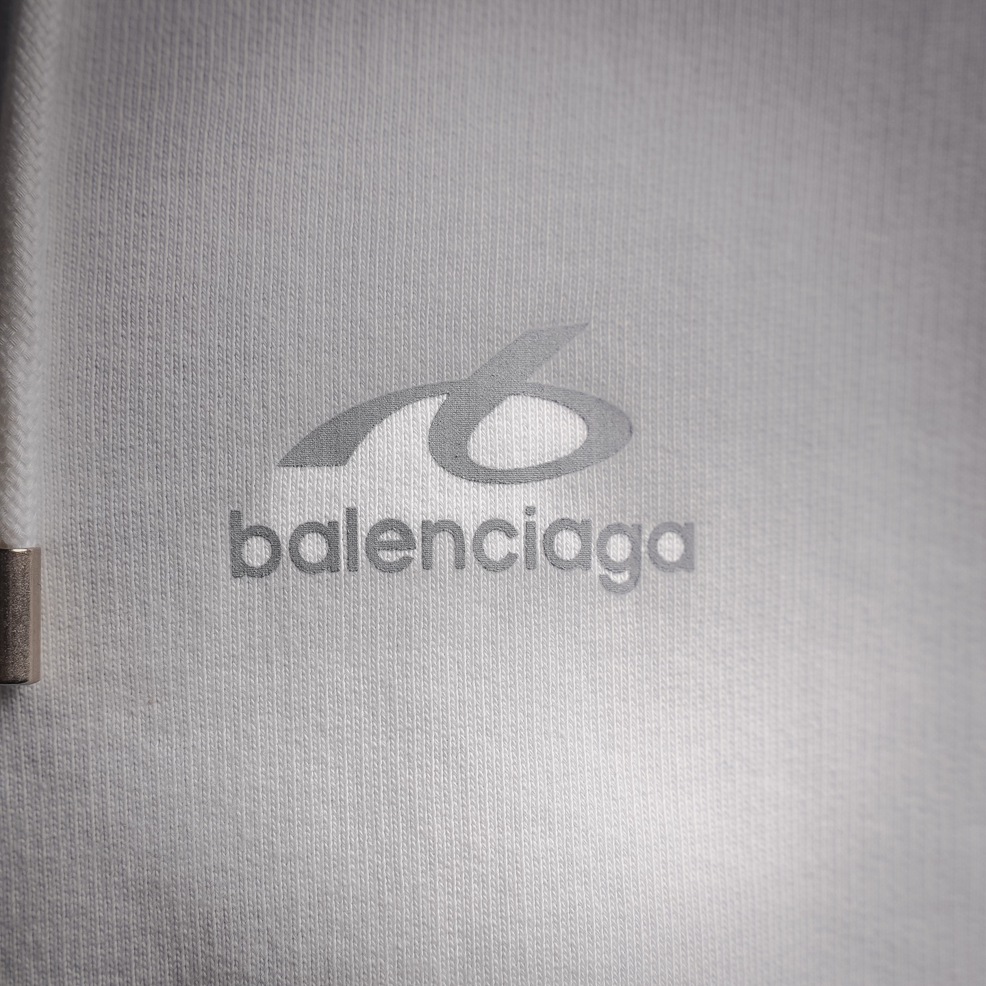 Balen zip-up printed hoodie
