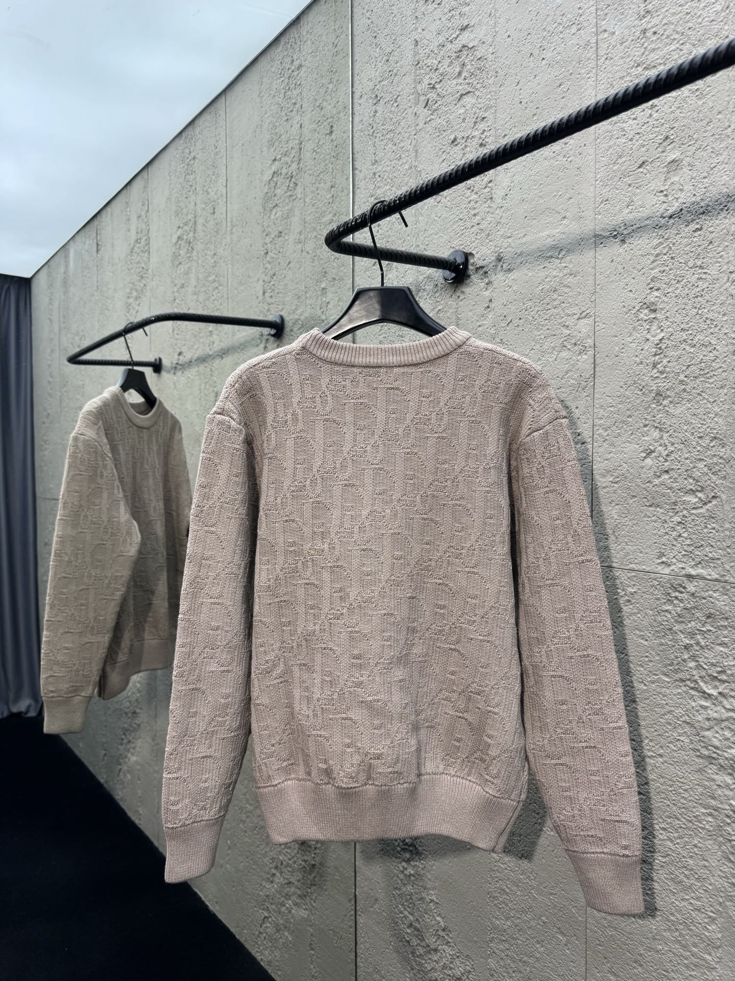 CD all-over jacquard sweater