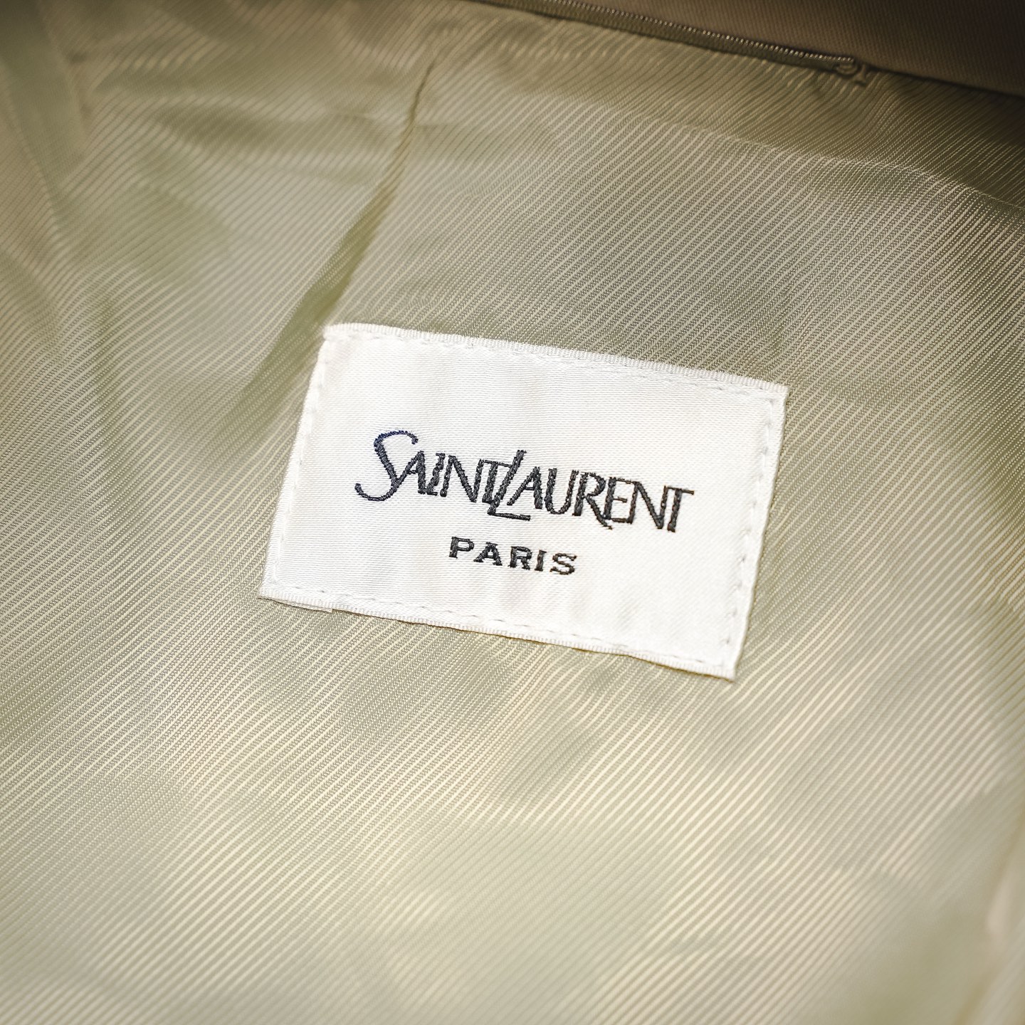 Saint embroidered splicing jacket