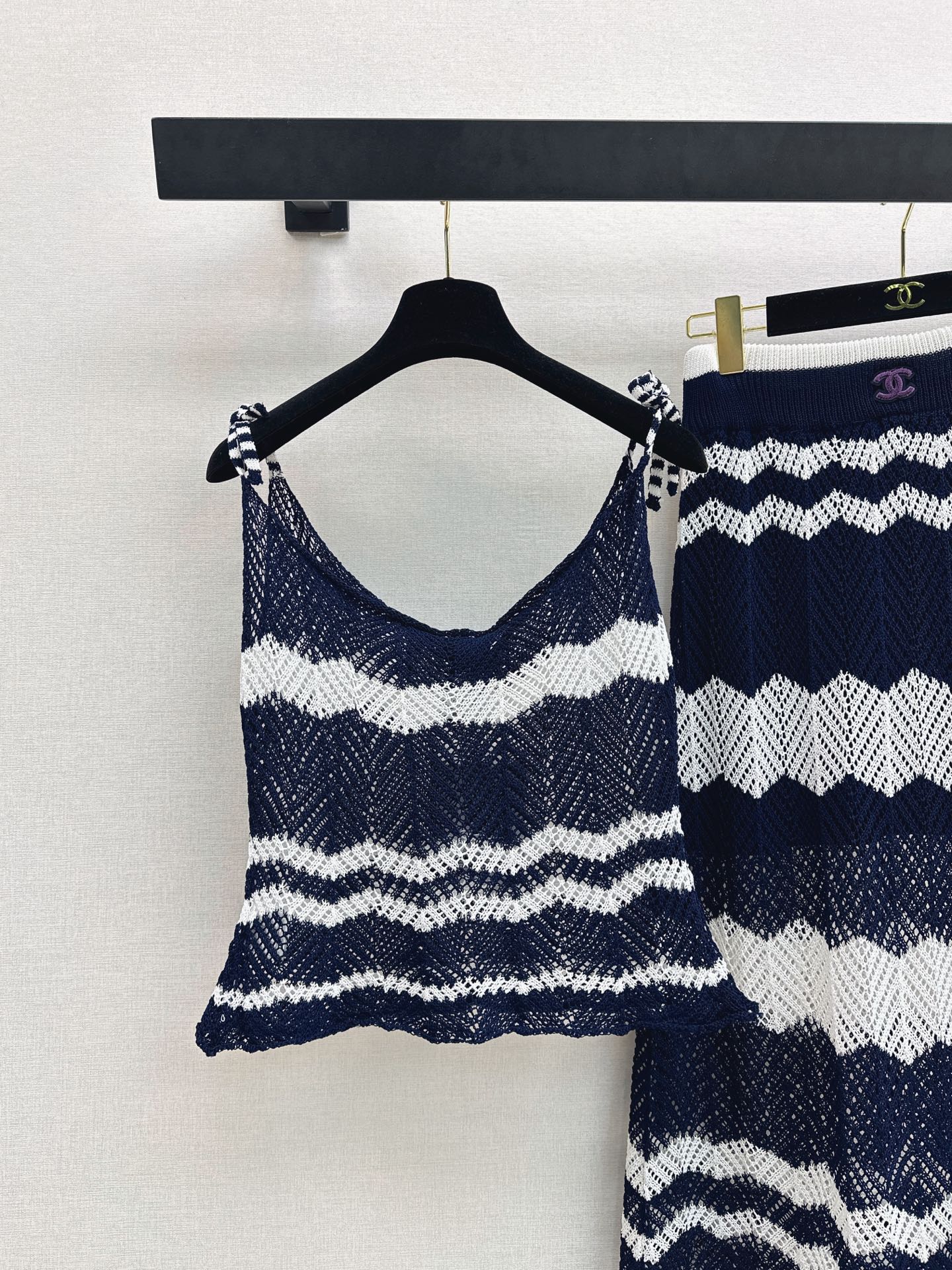 Chan 26ss camisole skirt set