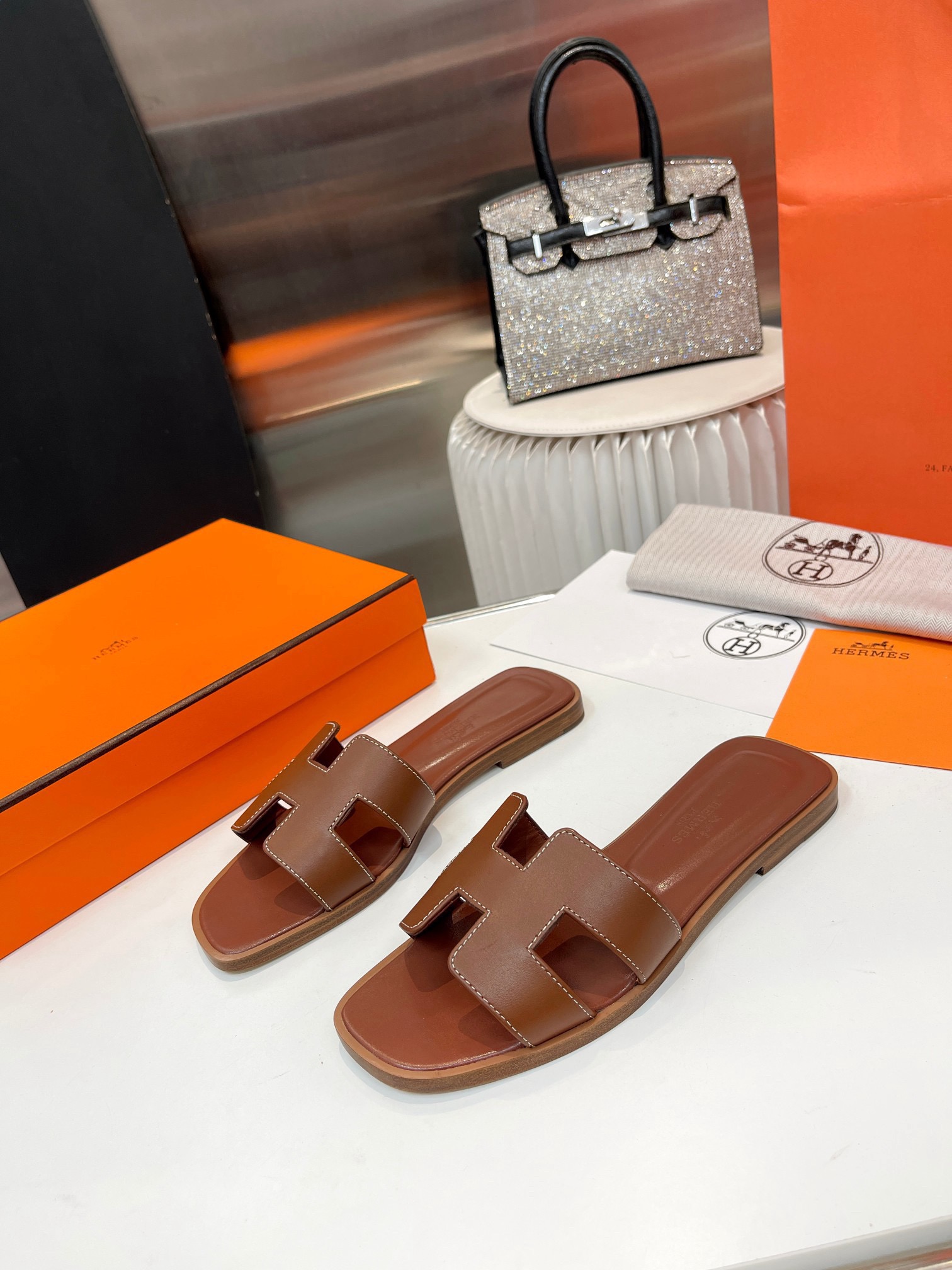 Herm womens slippers