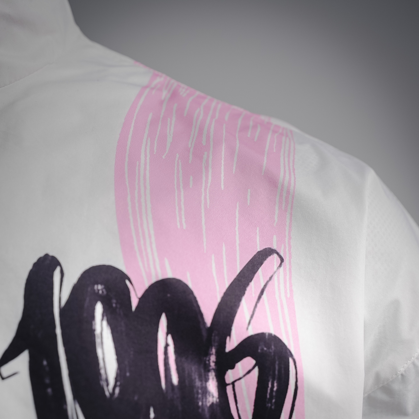 Acne graffiti-print jacket