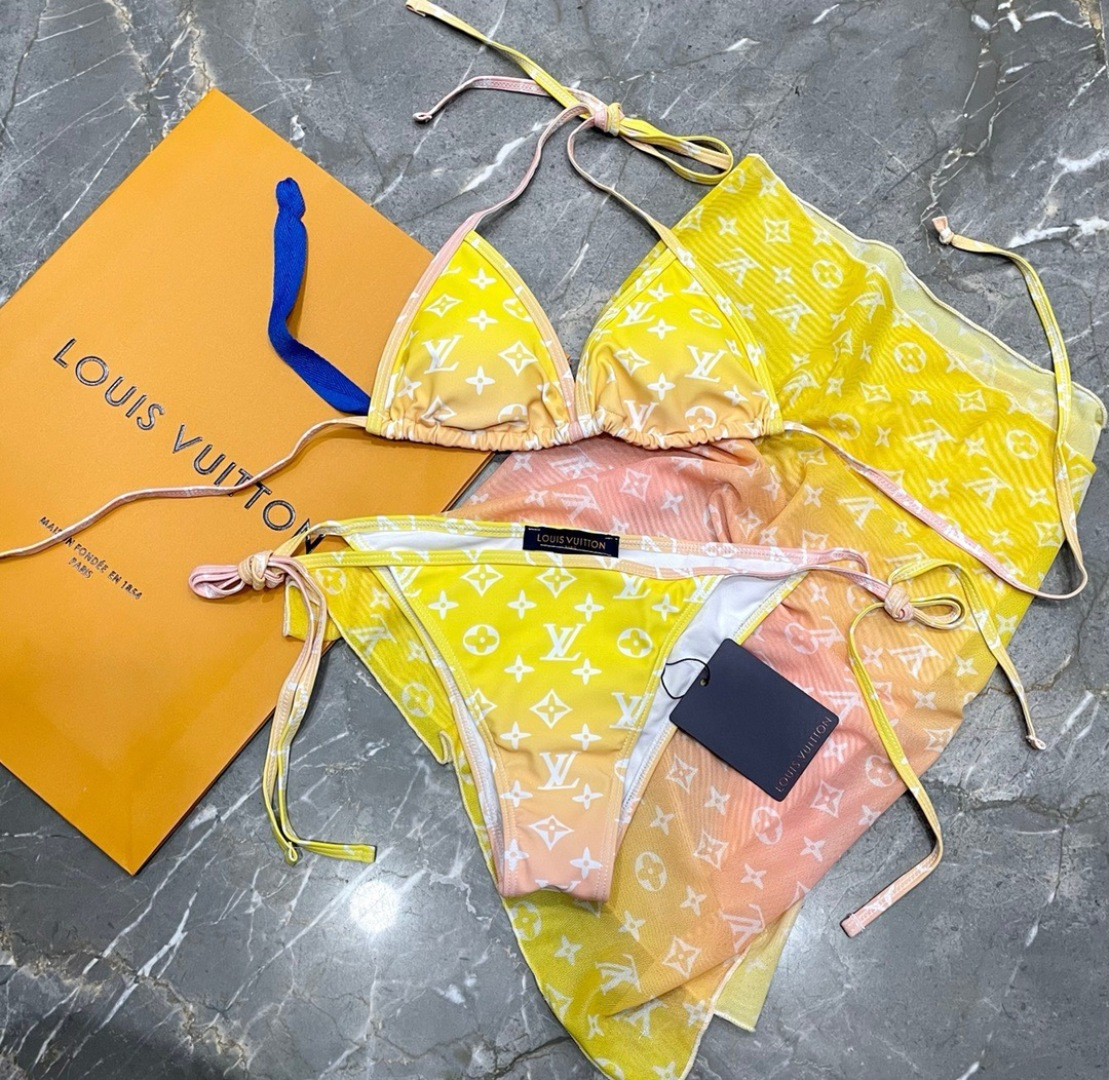 Loui bikini set& mesh skirt