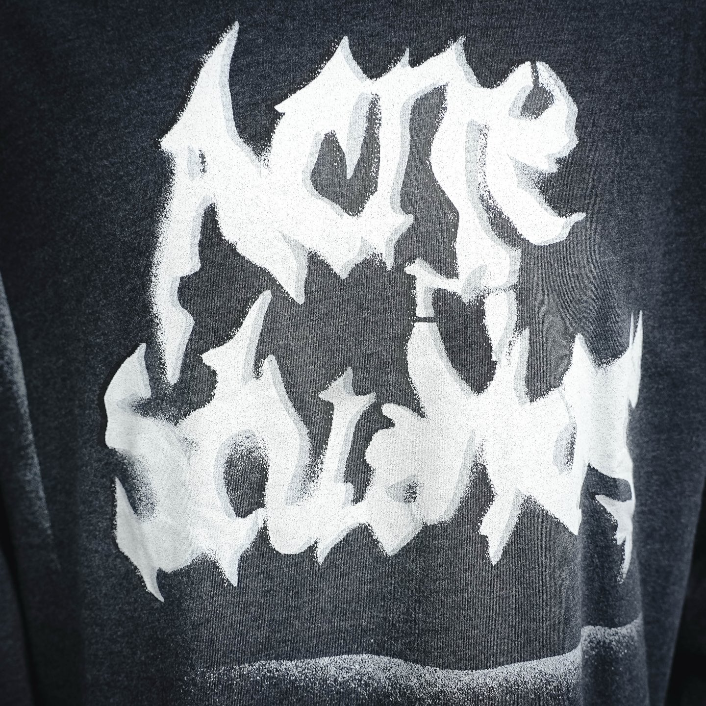 Acne letter printed sweatshirt