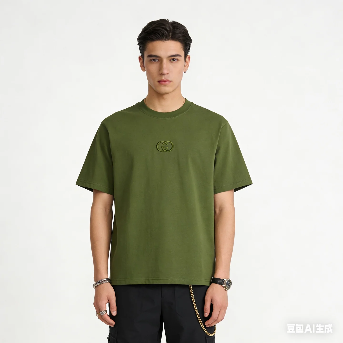Guc embroidered t-shirt
