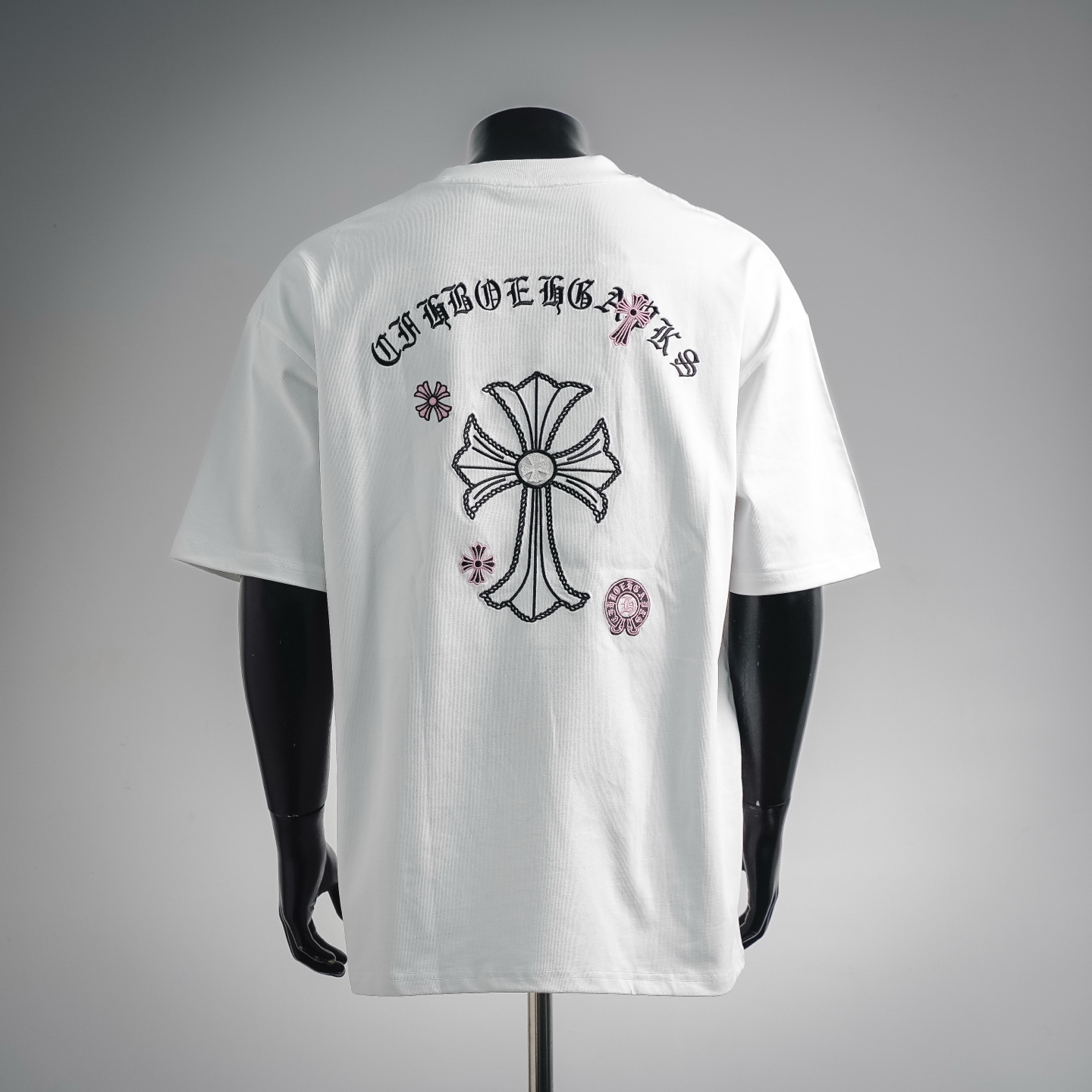 Chrome embroidered t-shirt