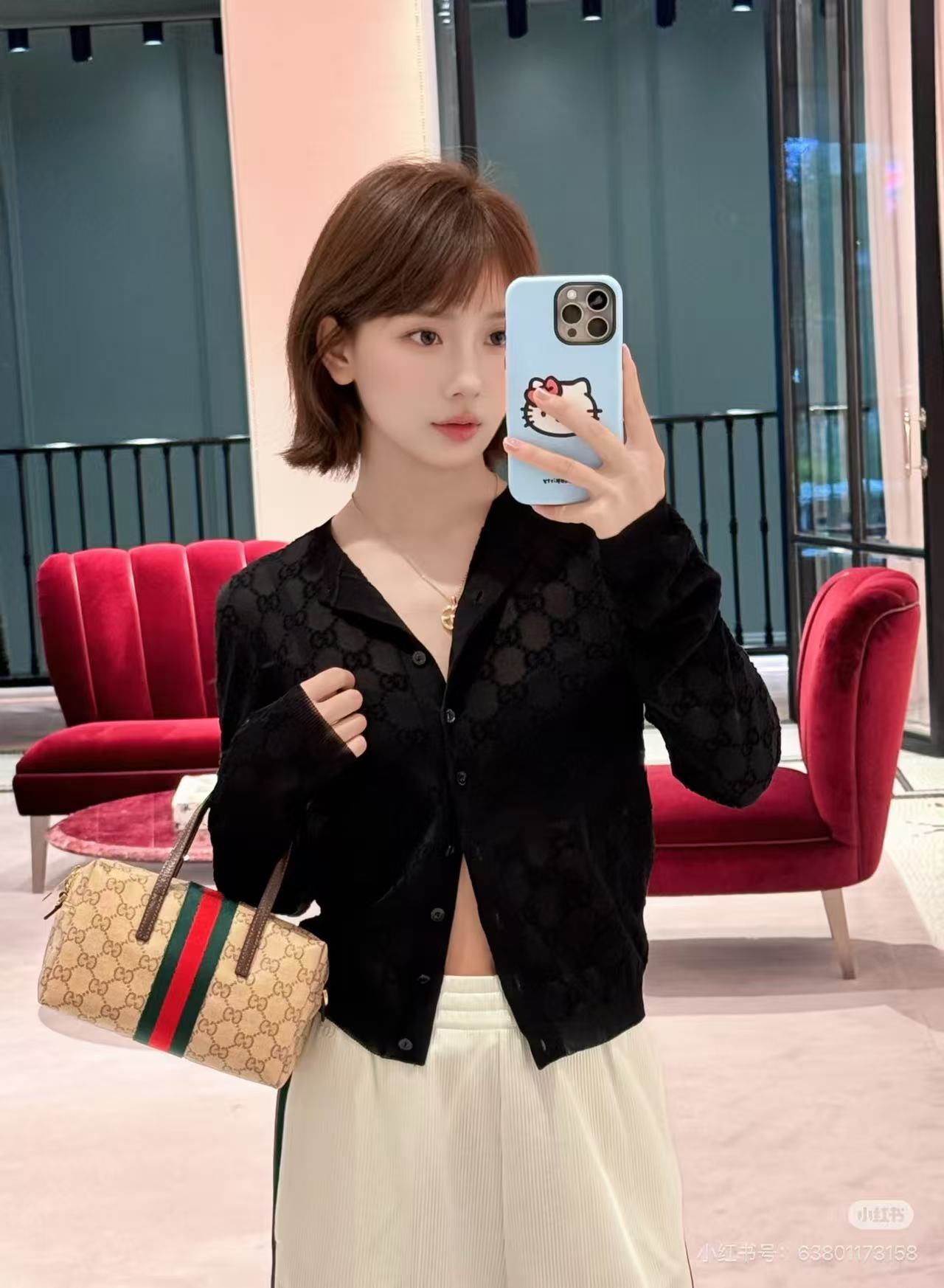 Guc 26ss lace jacket