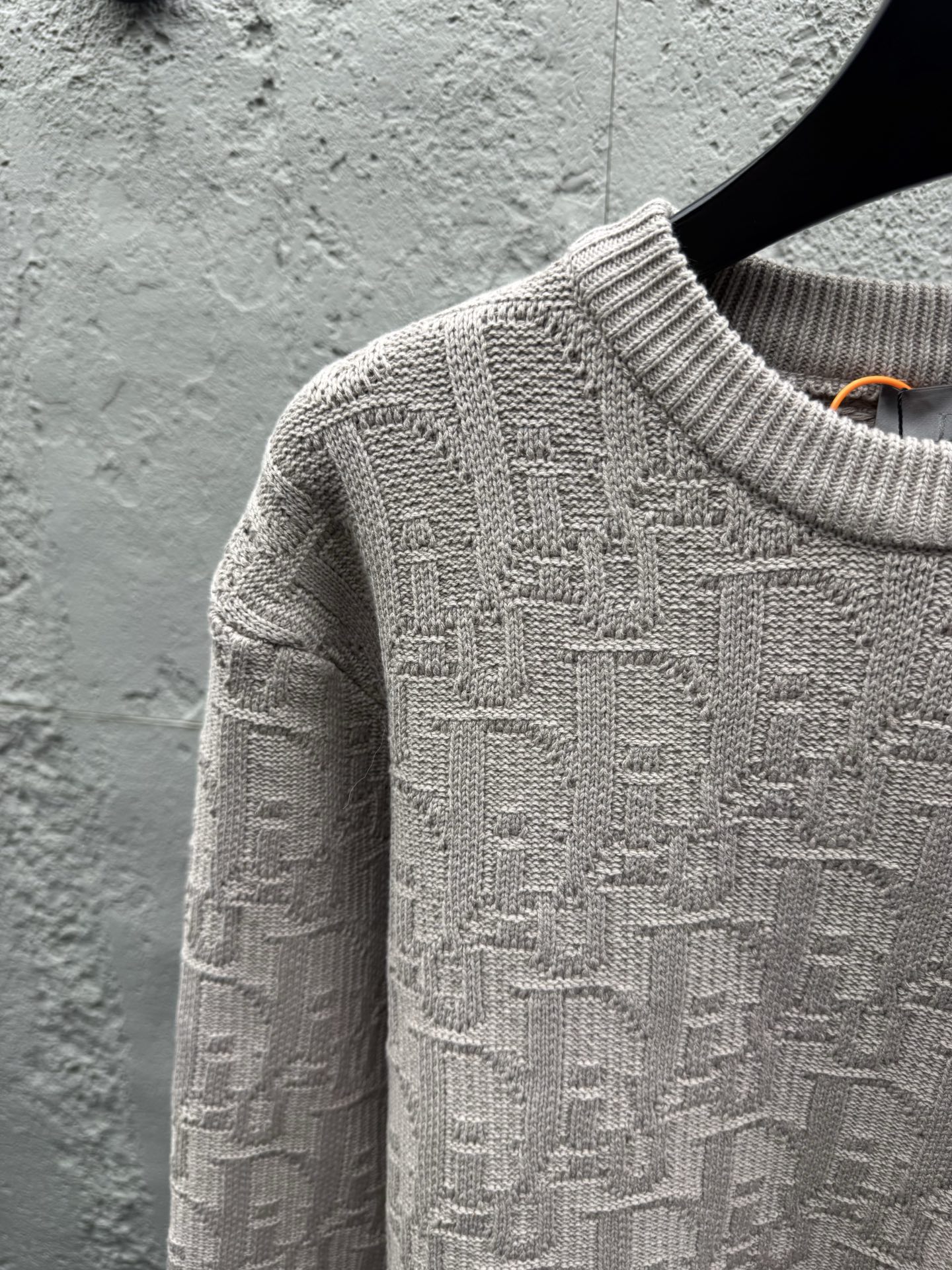 CD all-over jacquard sweater