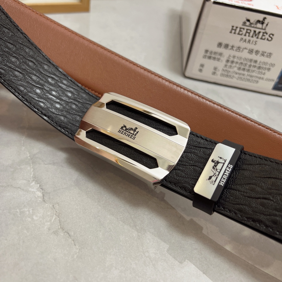 Herm cowhide belt