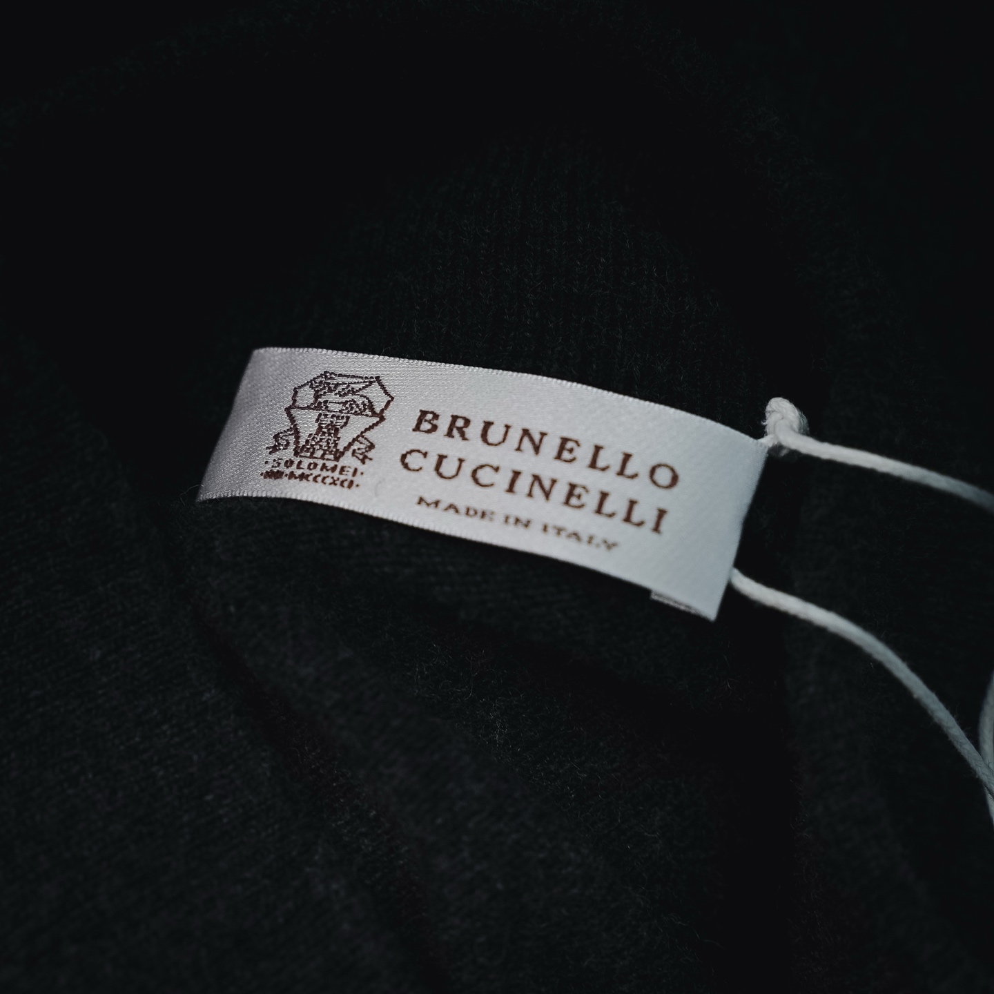 Brunello zip knit sweater