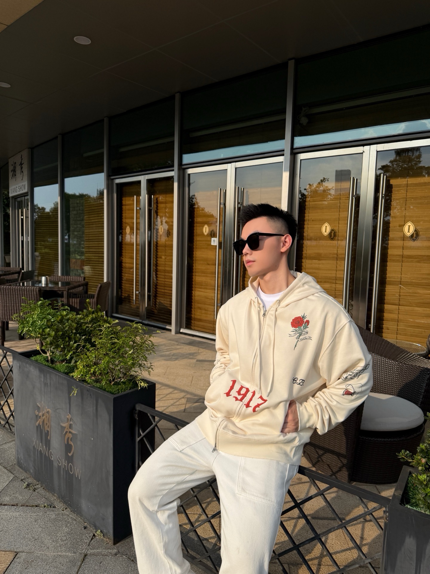 Balen printed hoodie