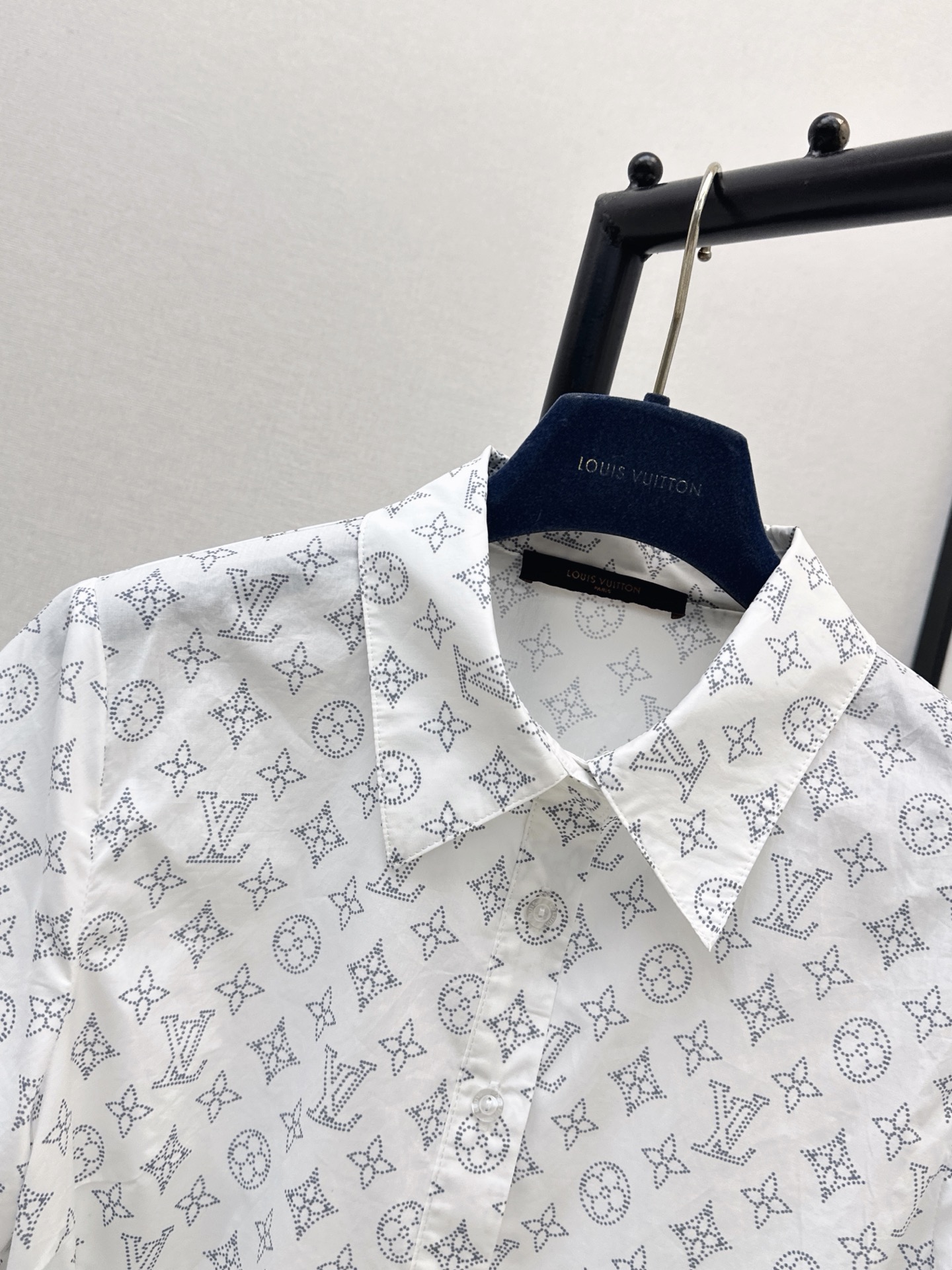 Loui 26ss print shirt dress
