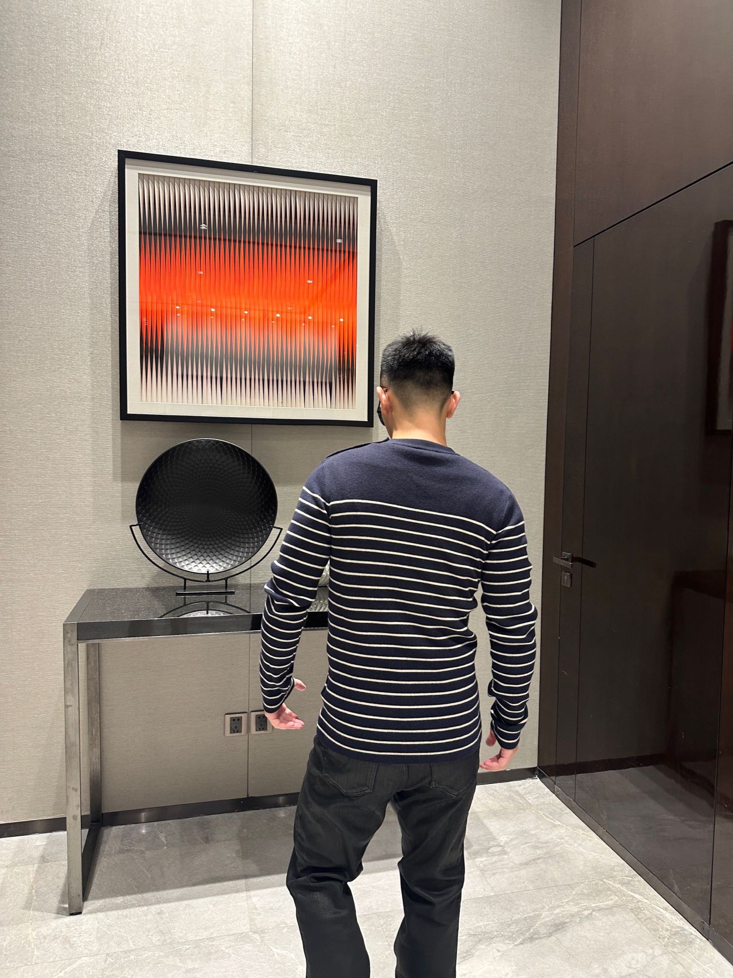 Pra striped embroidered sweater