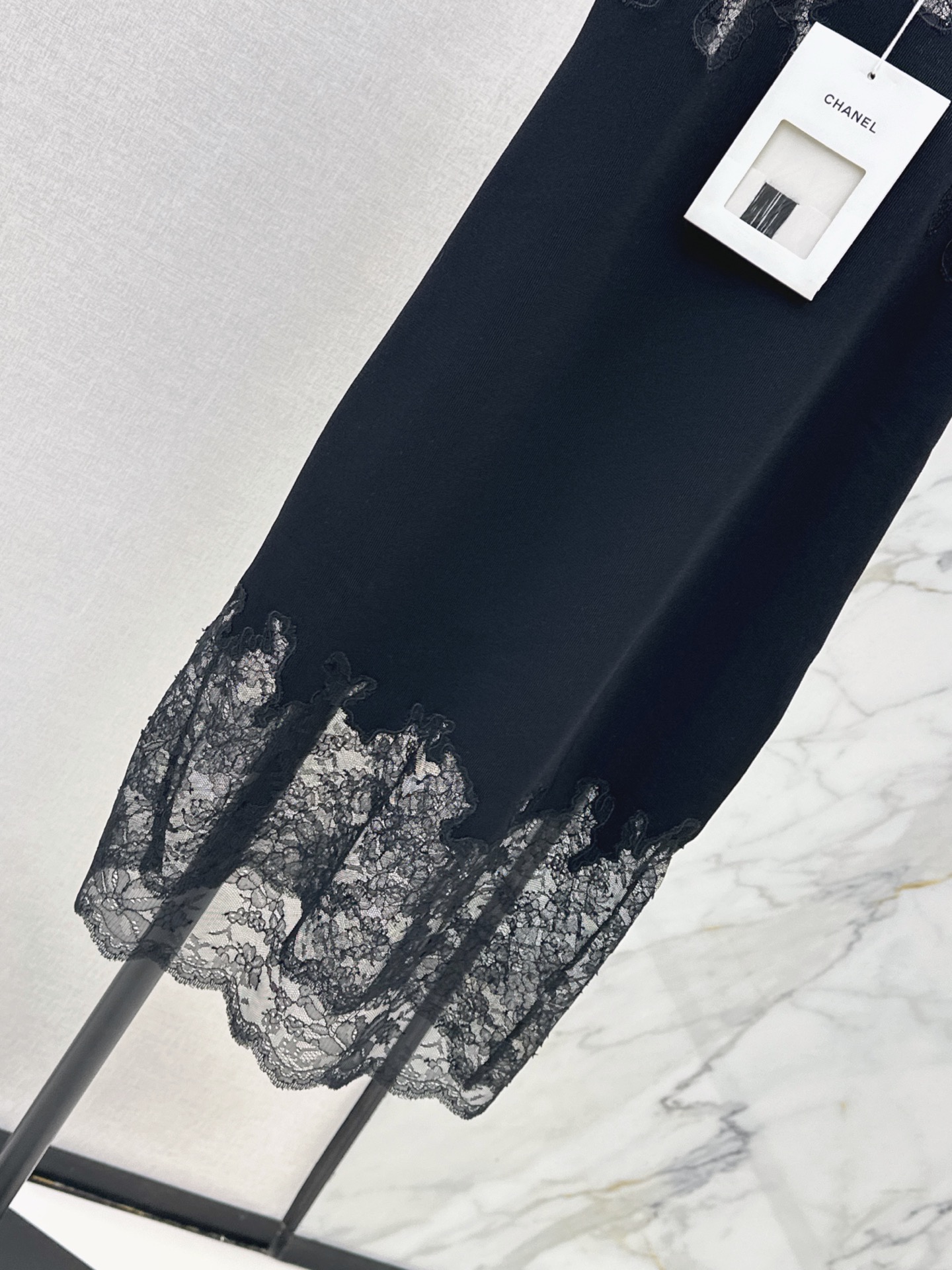 Chan 26ss lace slip dress