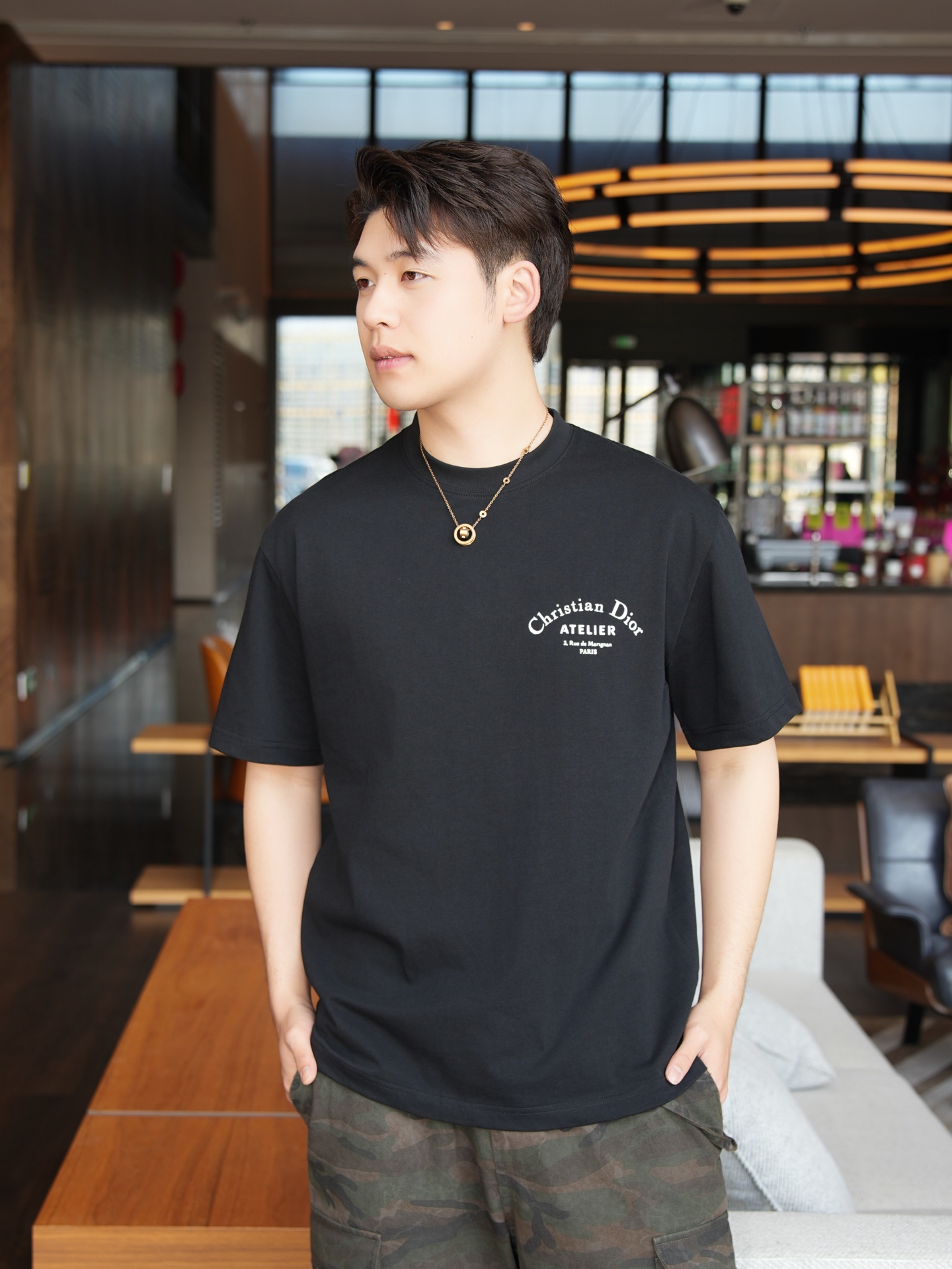 CD printed t-shirt