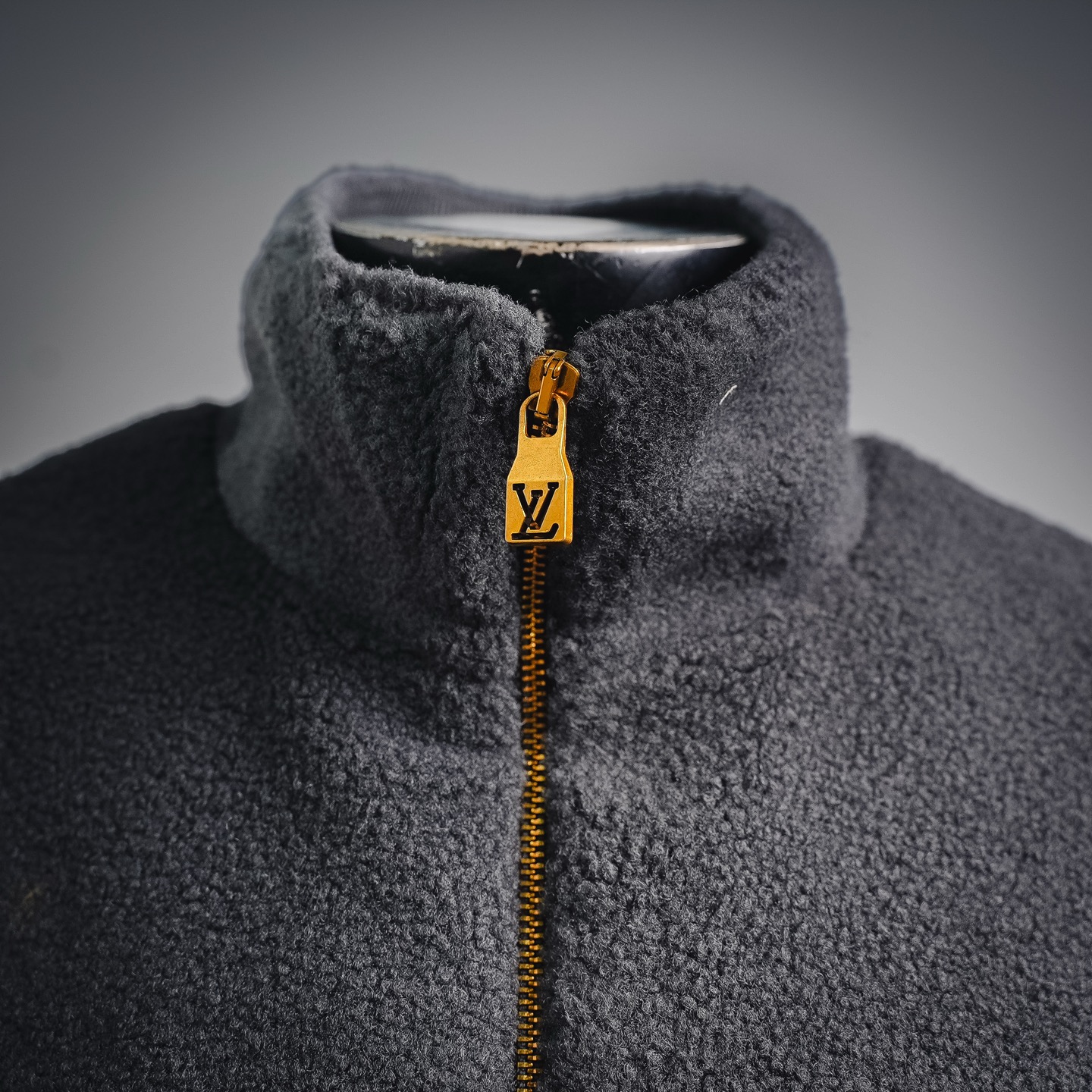 Louis jacquard stand-collar jacket