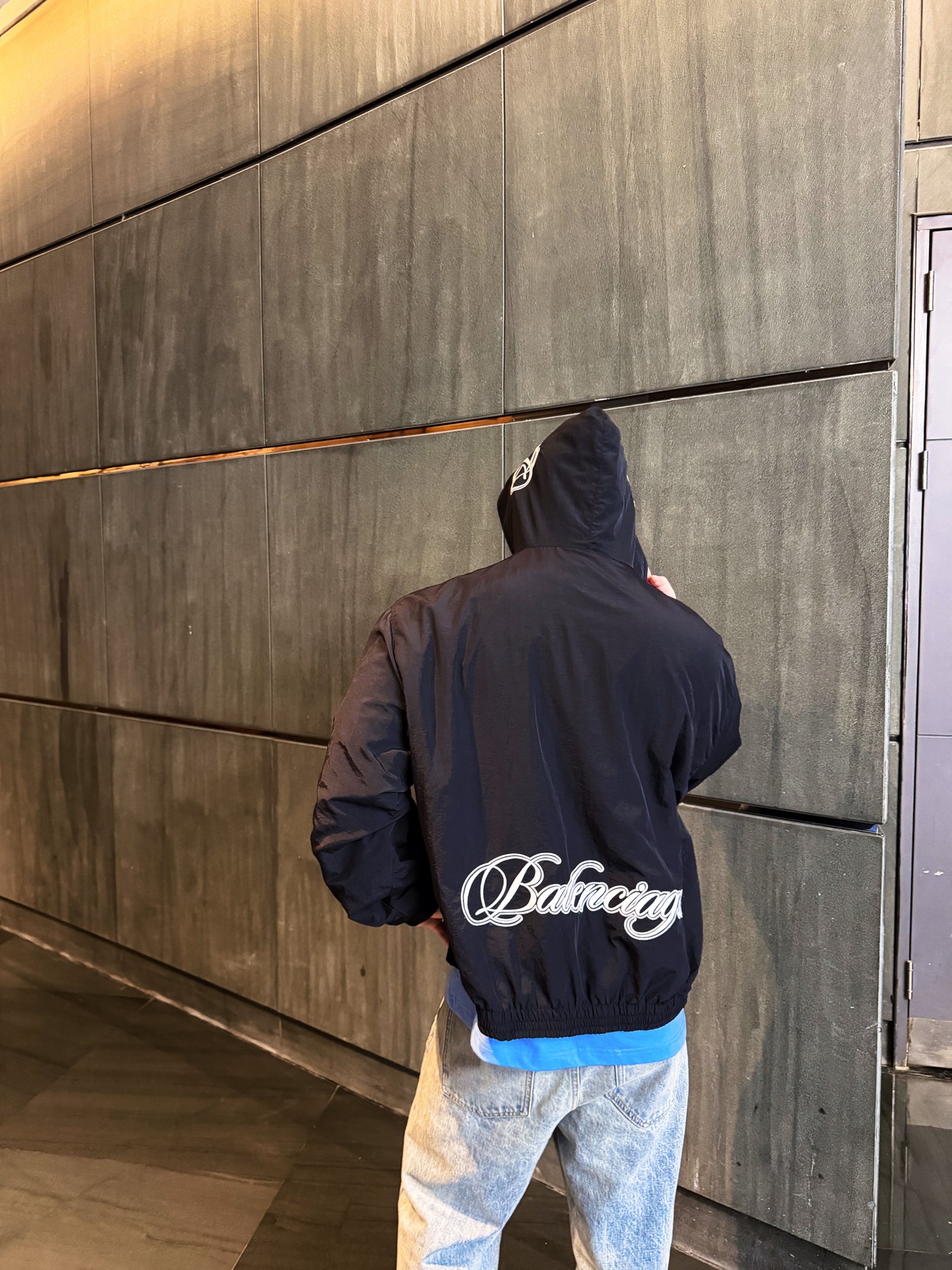Balen reversible embroidered jacket