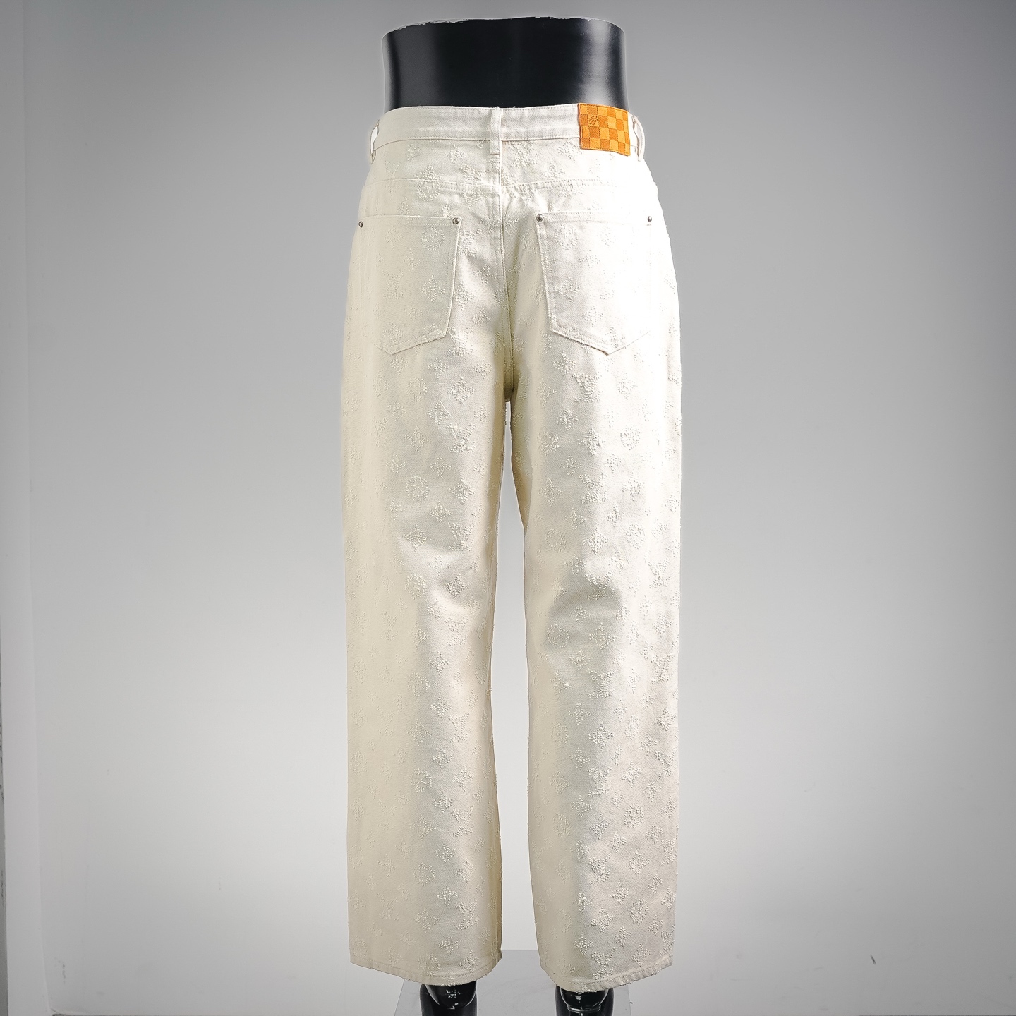 Louis needle-punched jeans