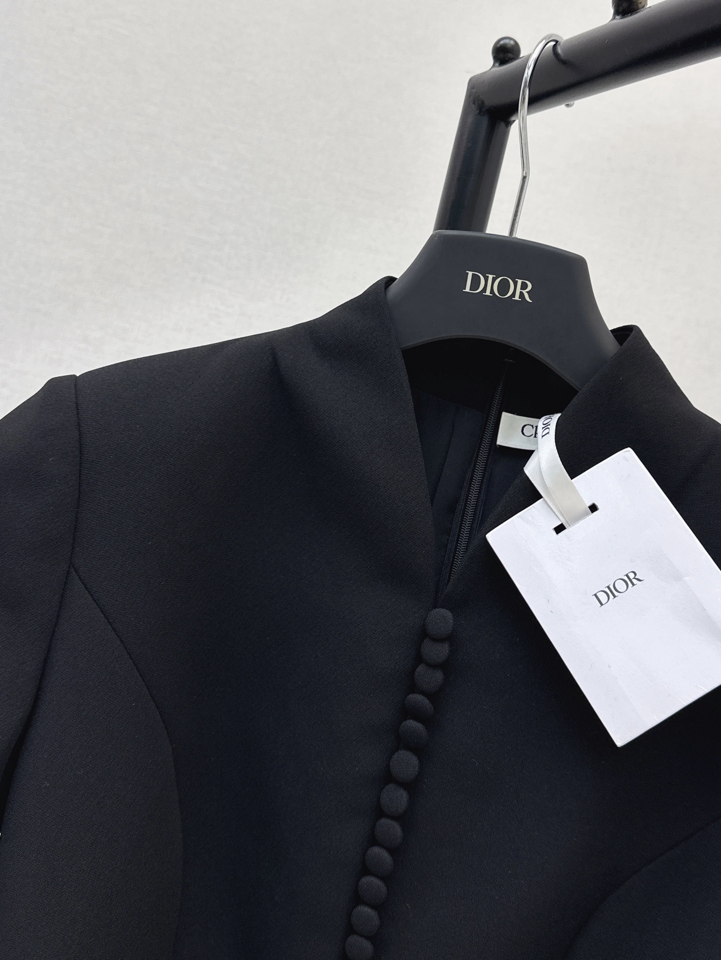CD 26fw stand collar dress