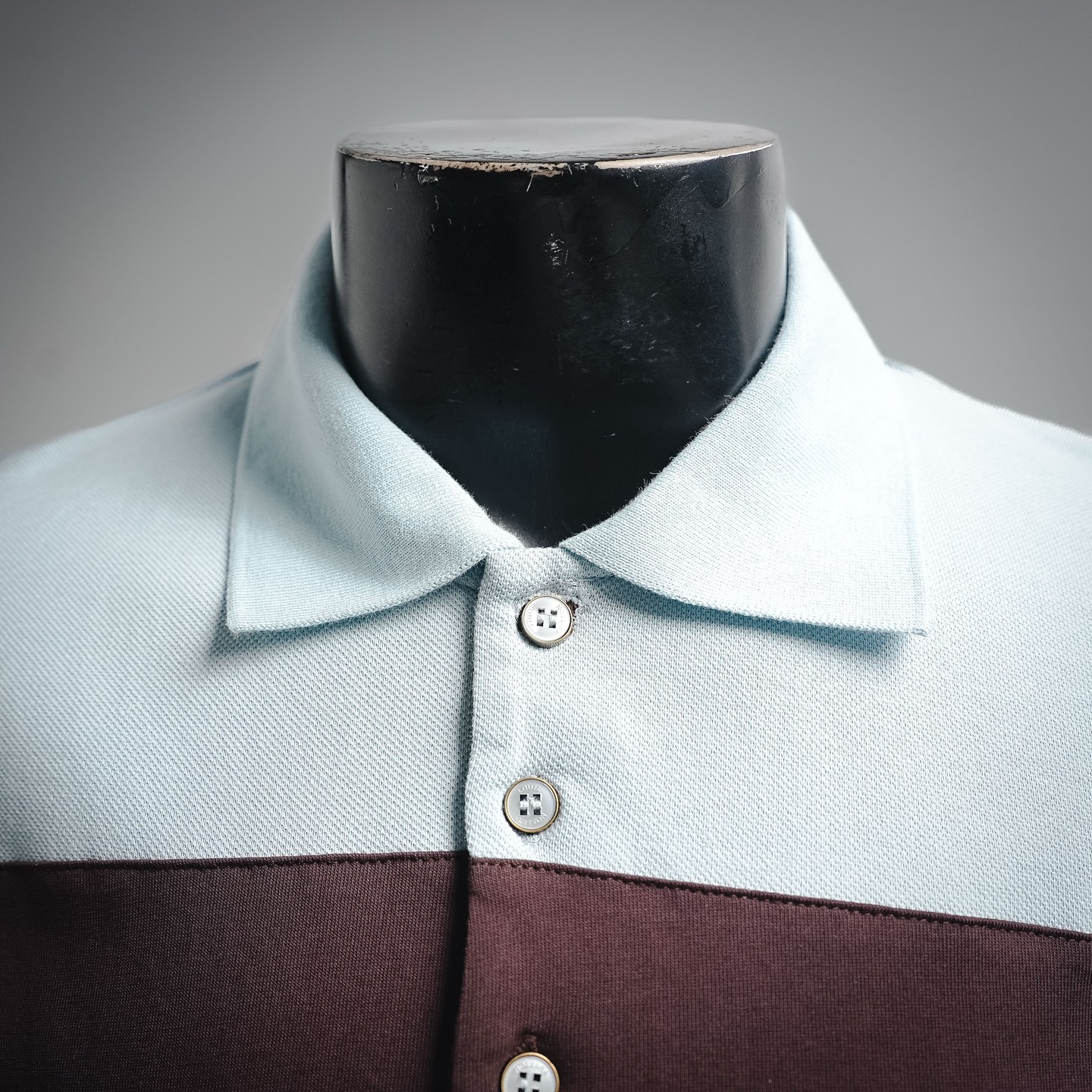 Louis striped Polo