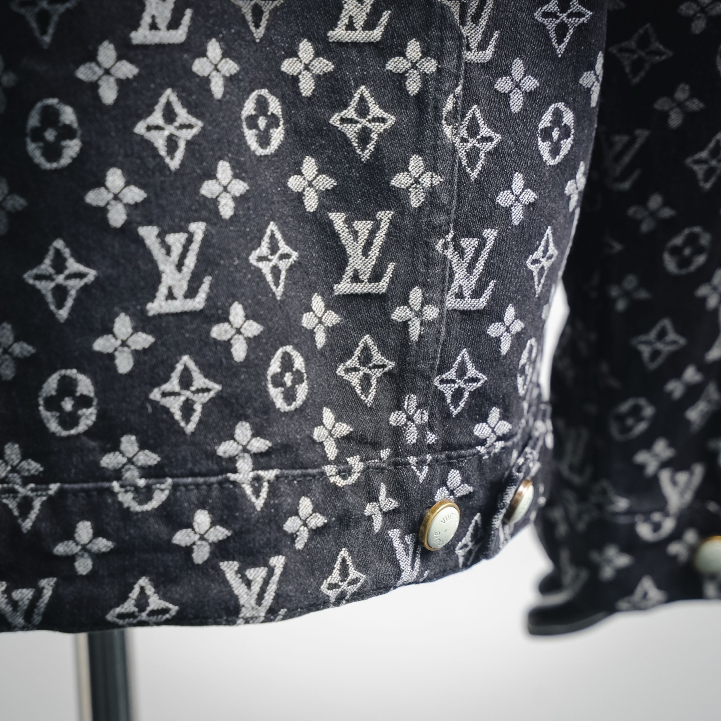 Loui print dinim jacket