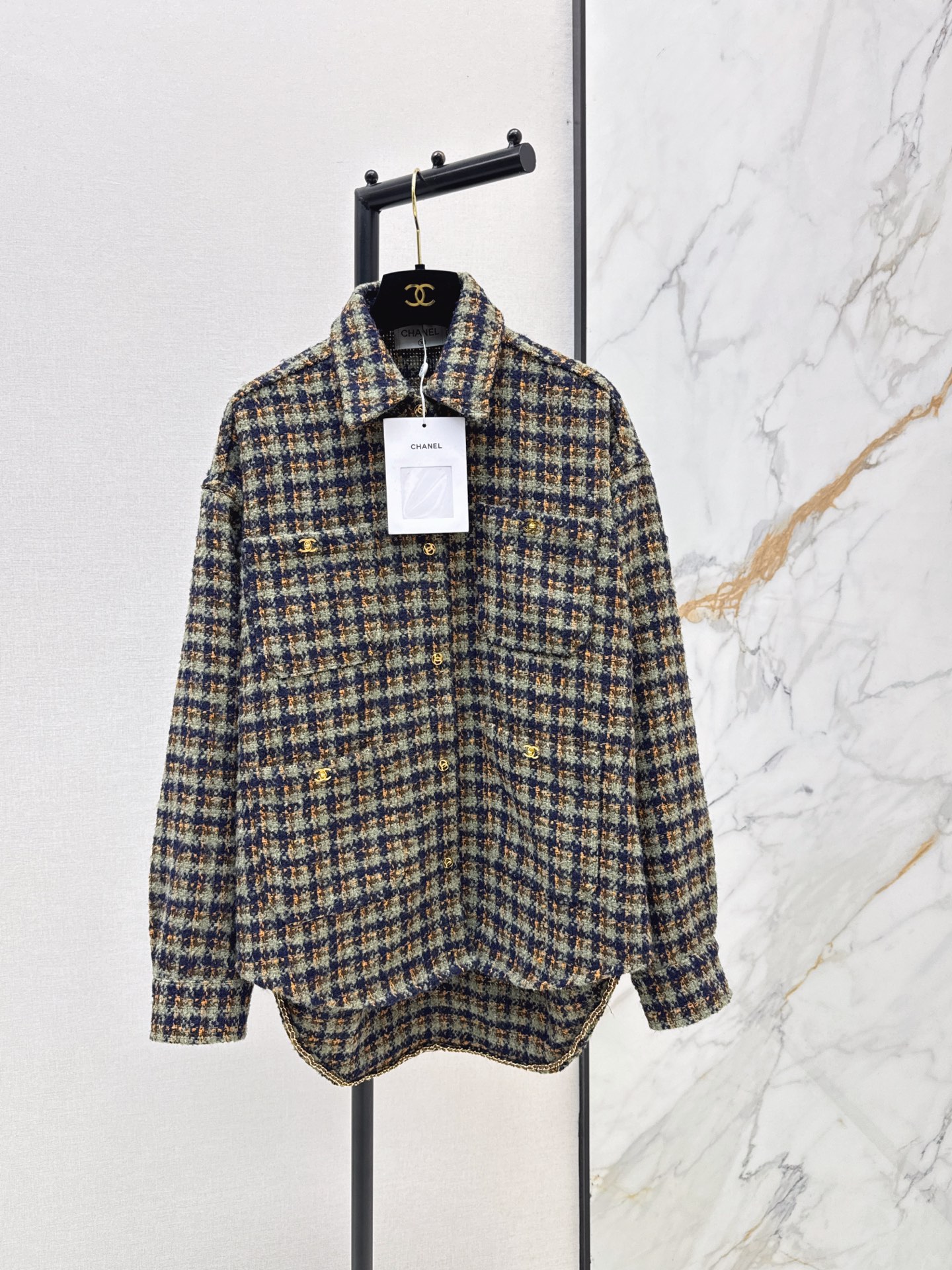 Chan 26fw woven shirt jacket