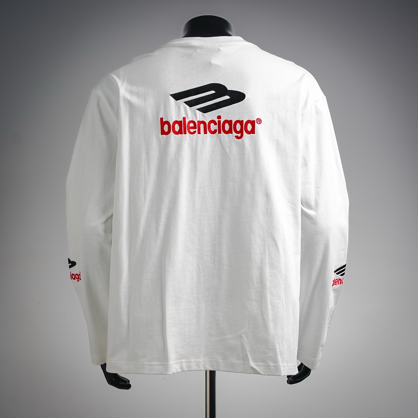 Balen letter embroidered sweatshirt