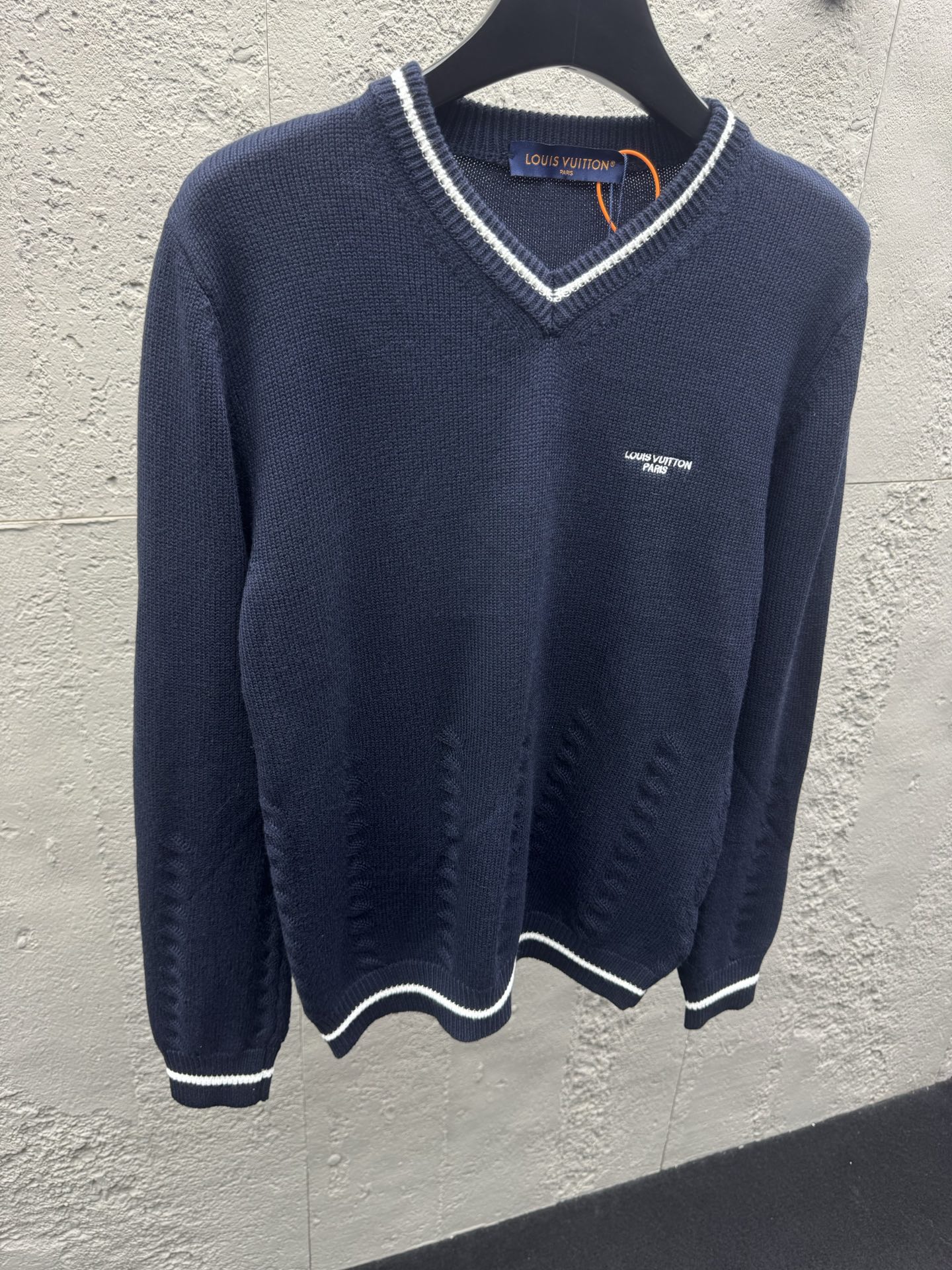 Louis embroidered knit sweater