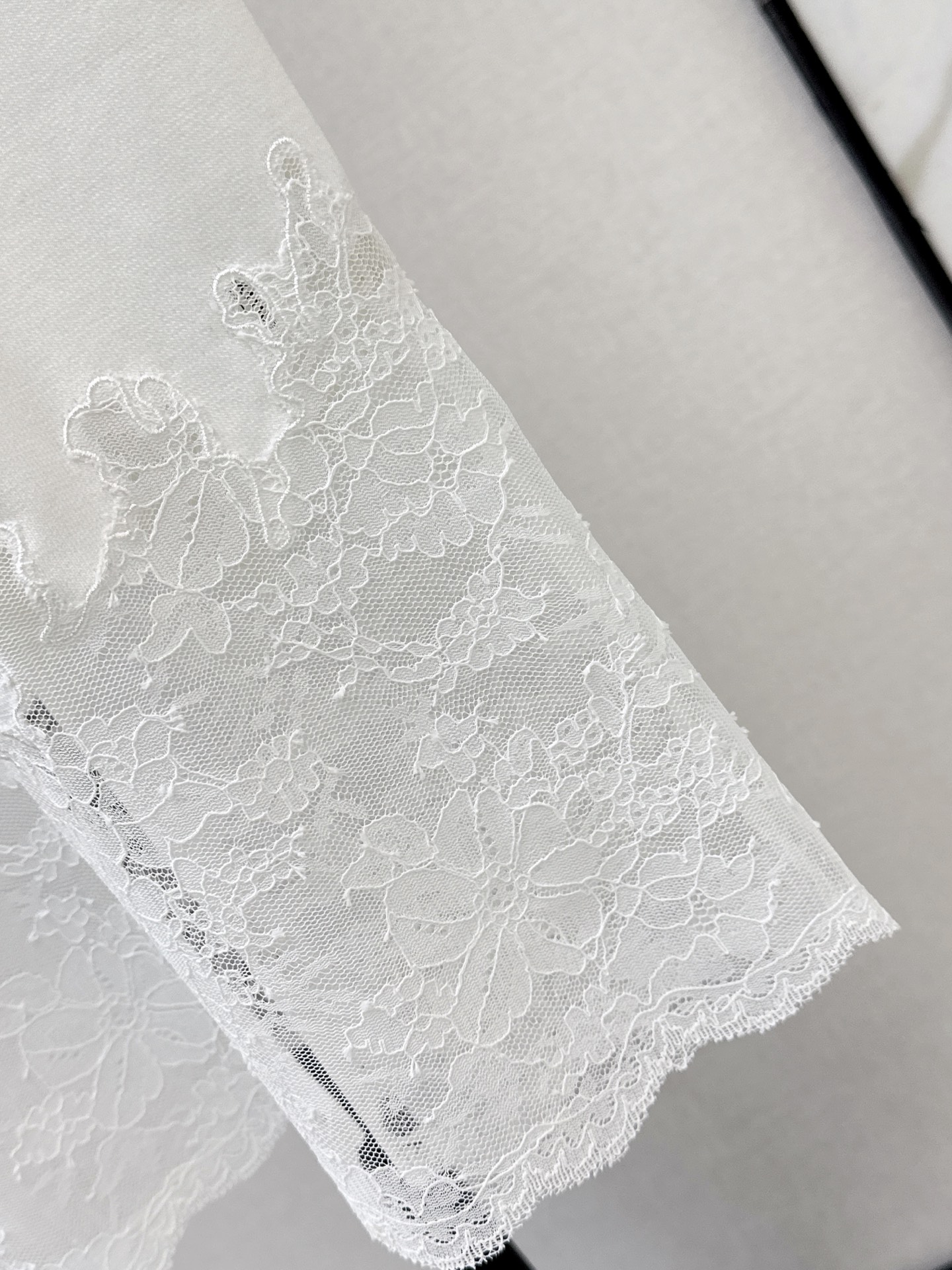 Chan 26ss lace slip dress